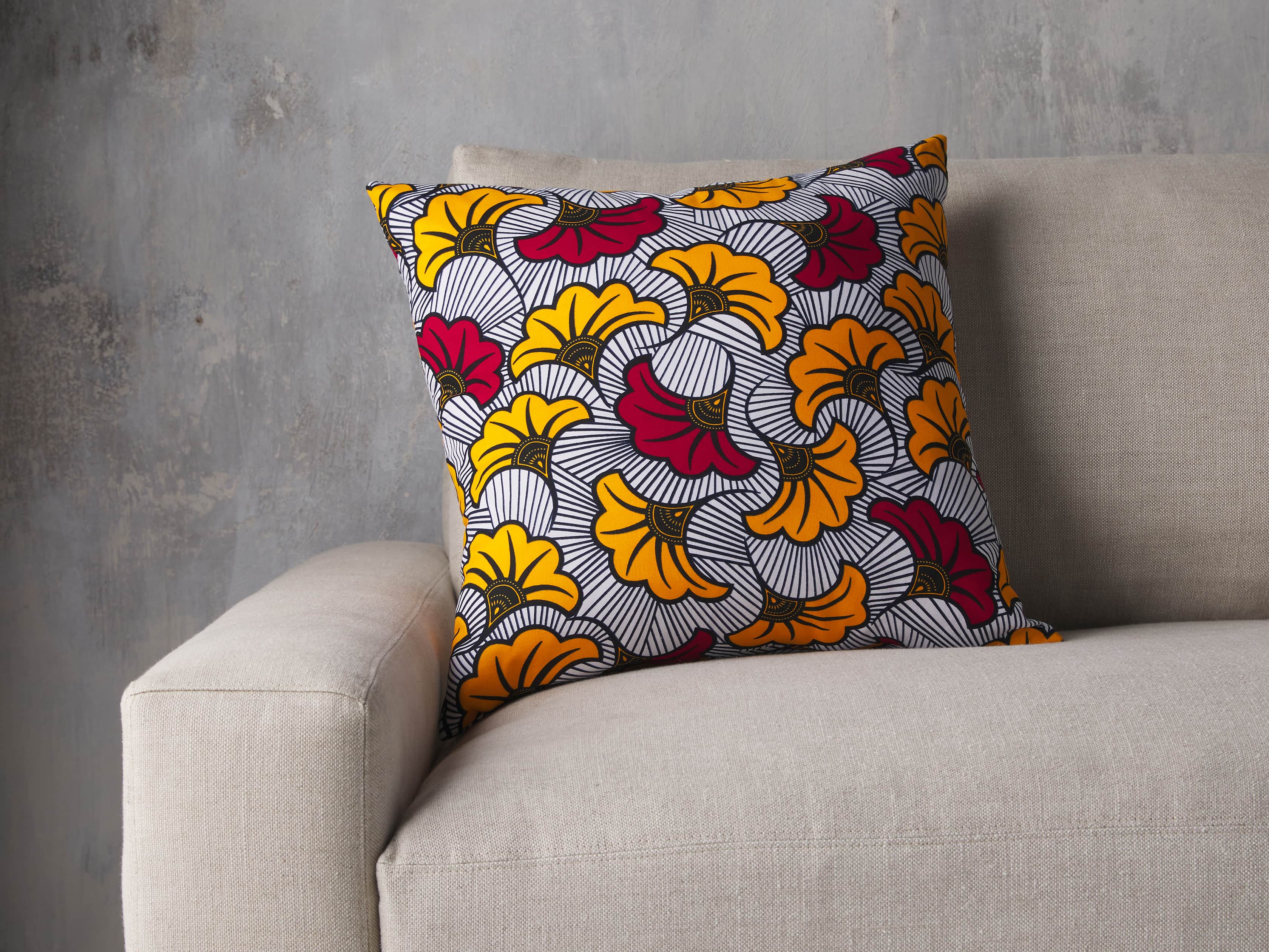 Arhaus x DIOP Zohura Pillow Cover, slide 2 of 4