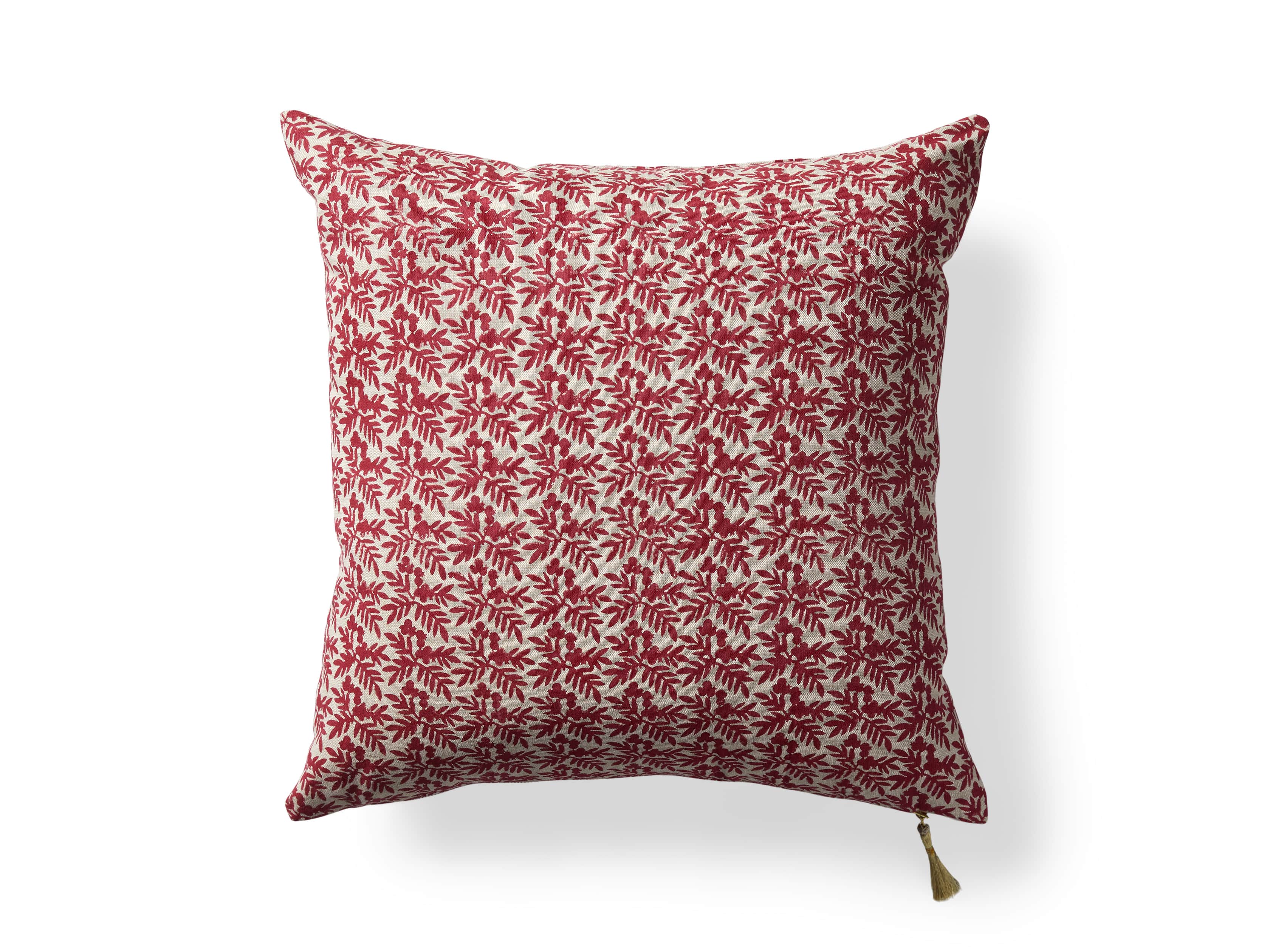 Red Festive Berry Pillow Cover, slide 4 of 4
