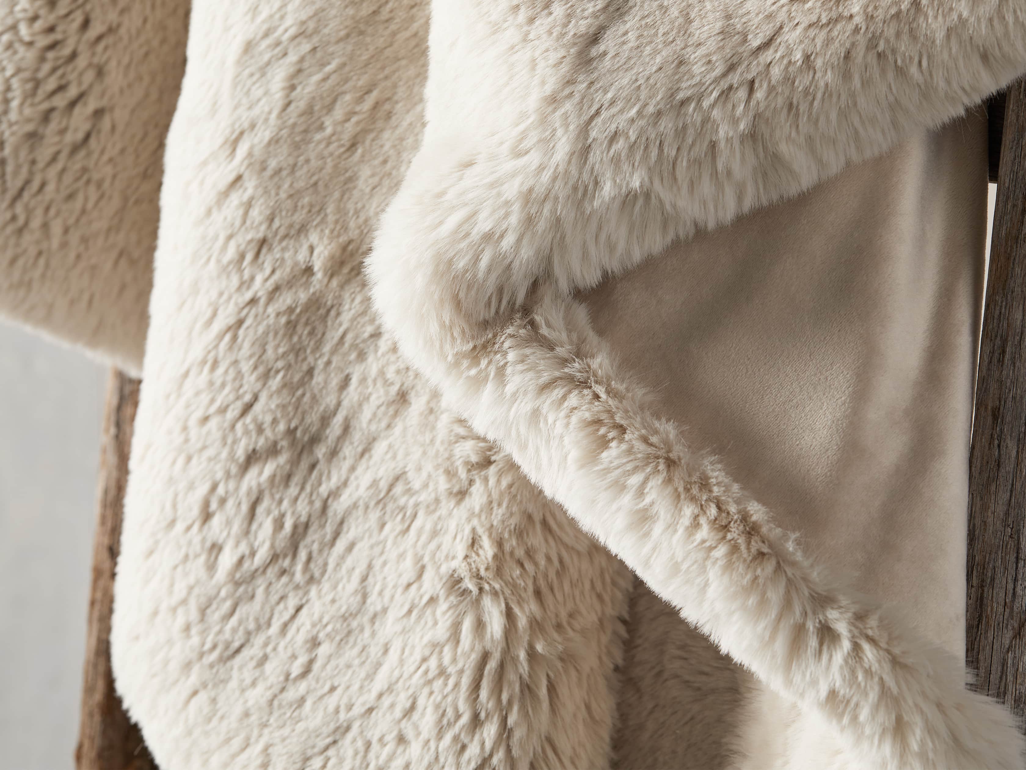 Arhaus discount fur throw