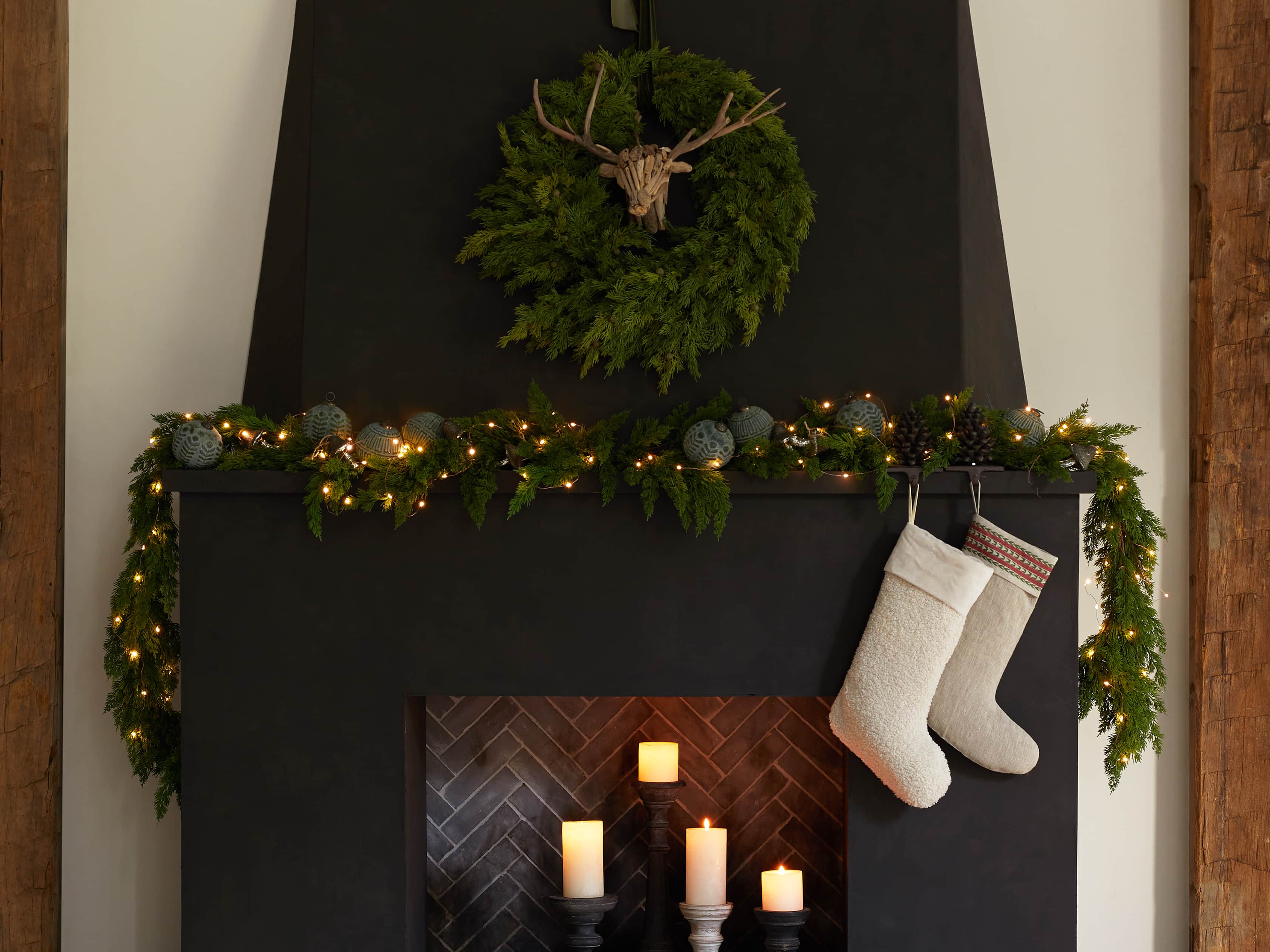Faux Sherpa Stocking