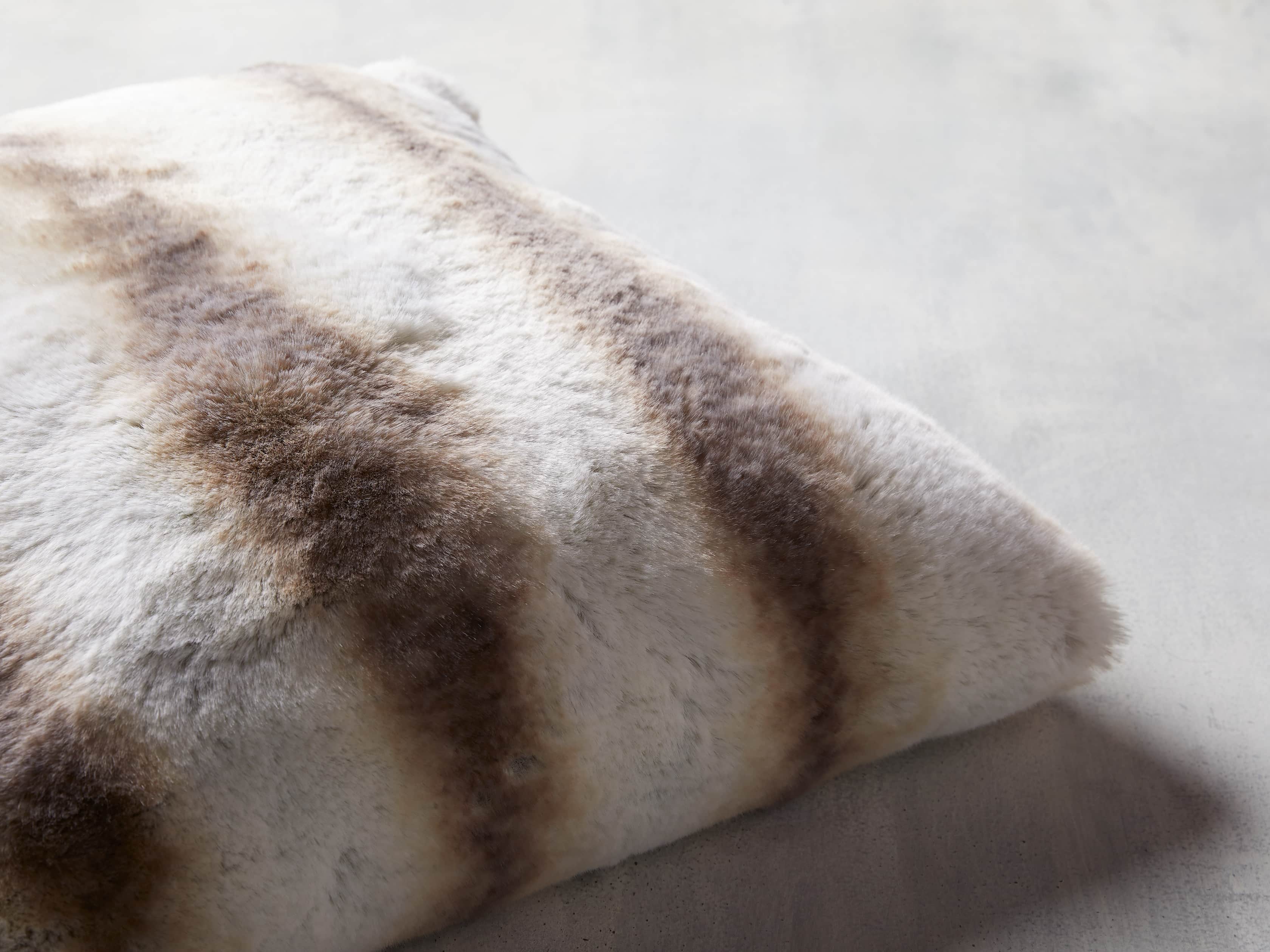 Faux Fur Chinchilla Pillow, slide 3 of 4