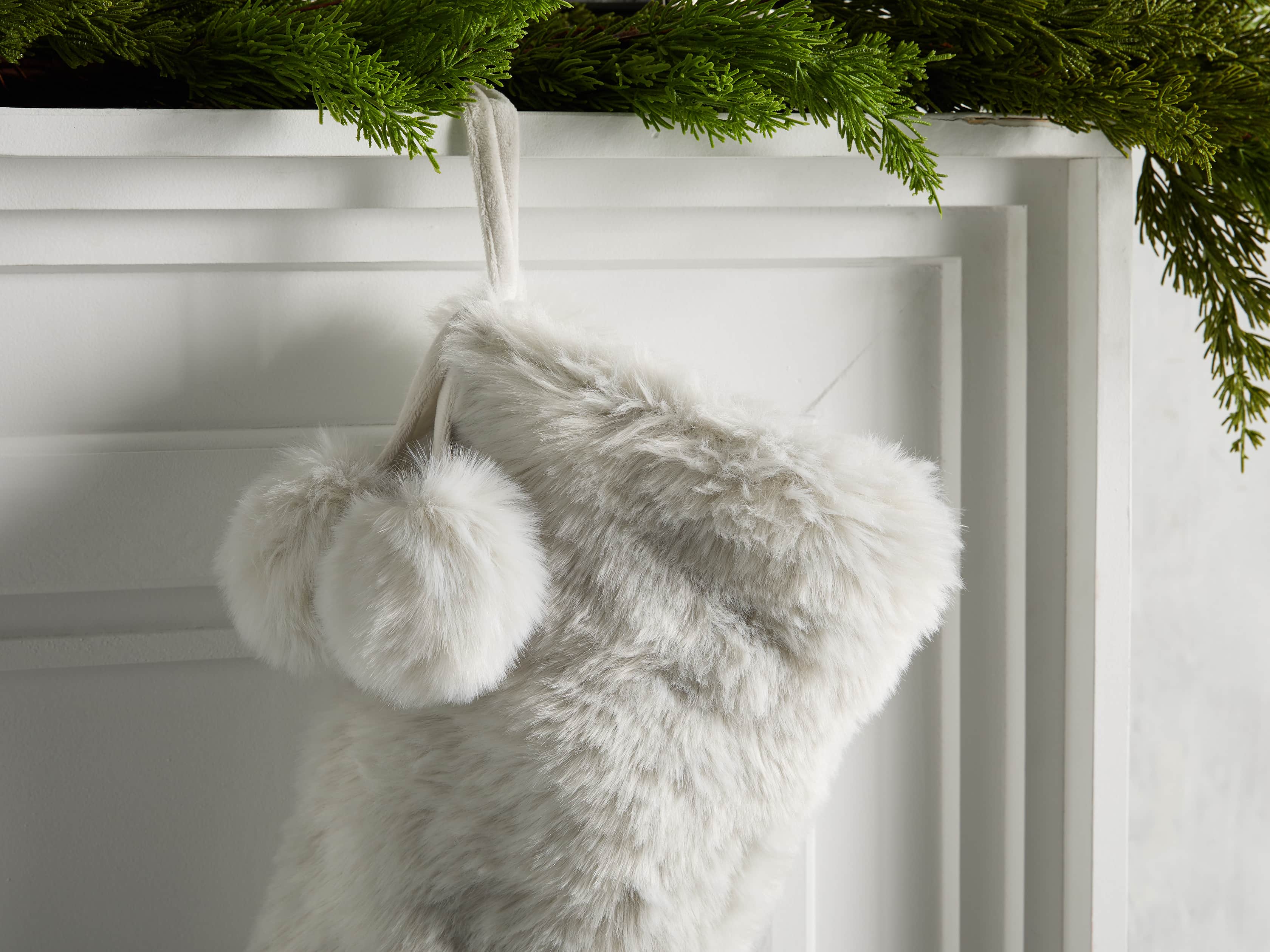Faux Fur Stocking, slide 2 of 5