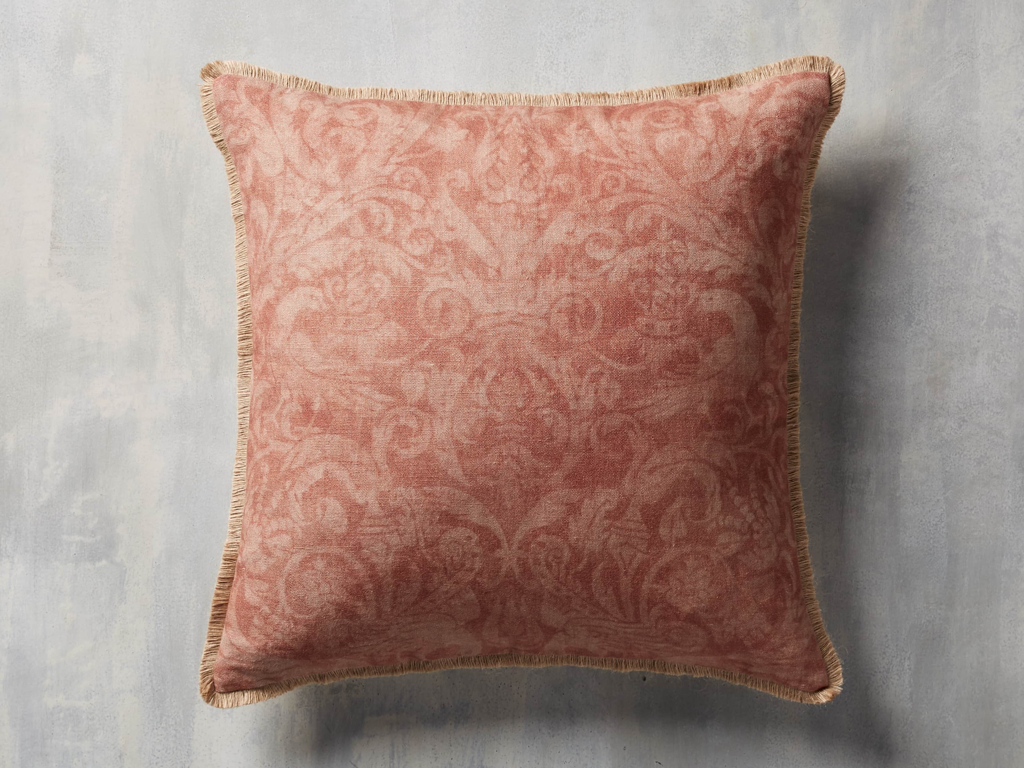 Francesca Pillow in teracotta, slide 2 of 5