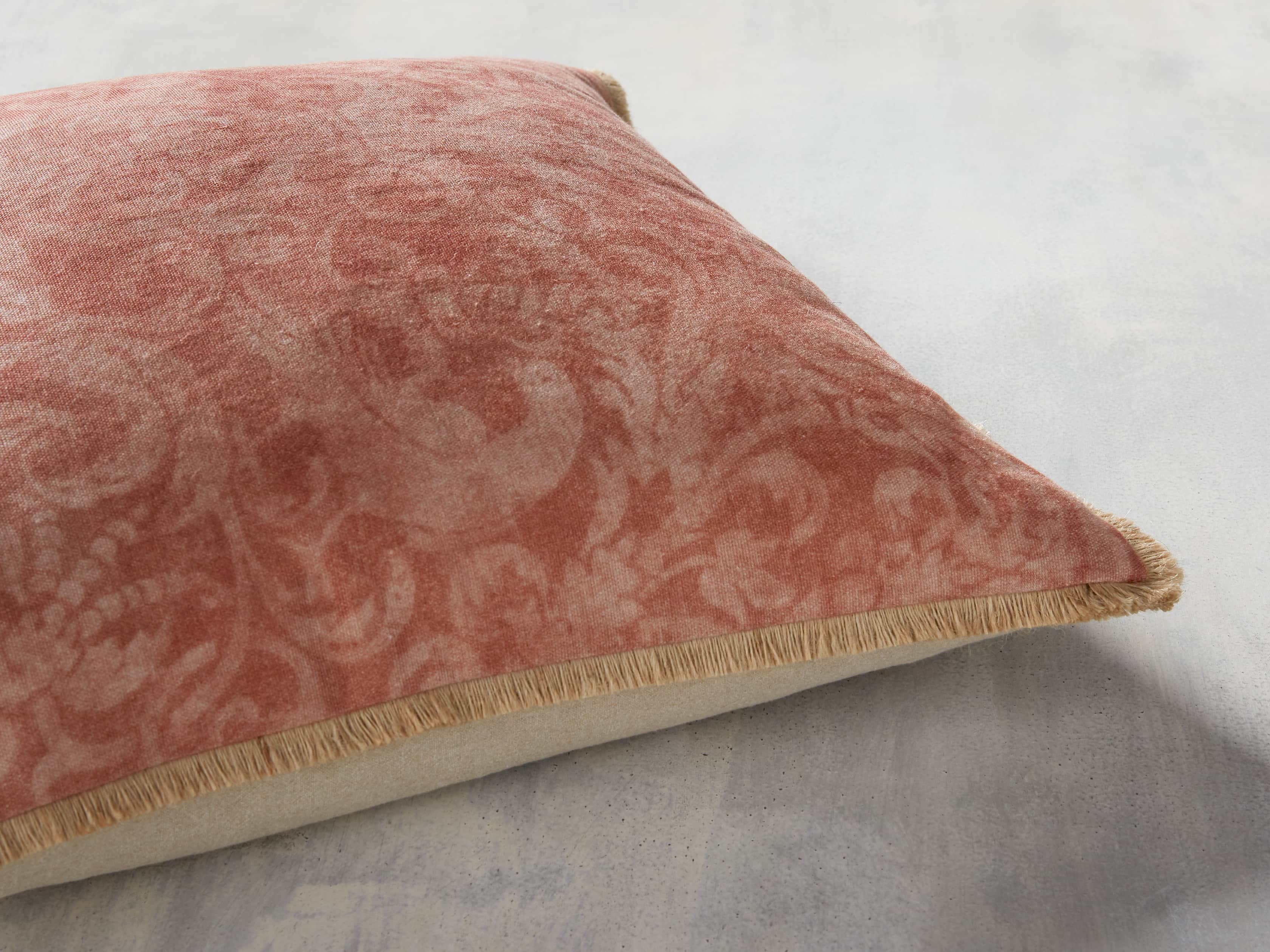 Francesca Pillow in teracotta, slide 4 of 5