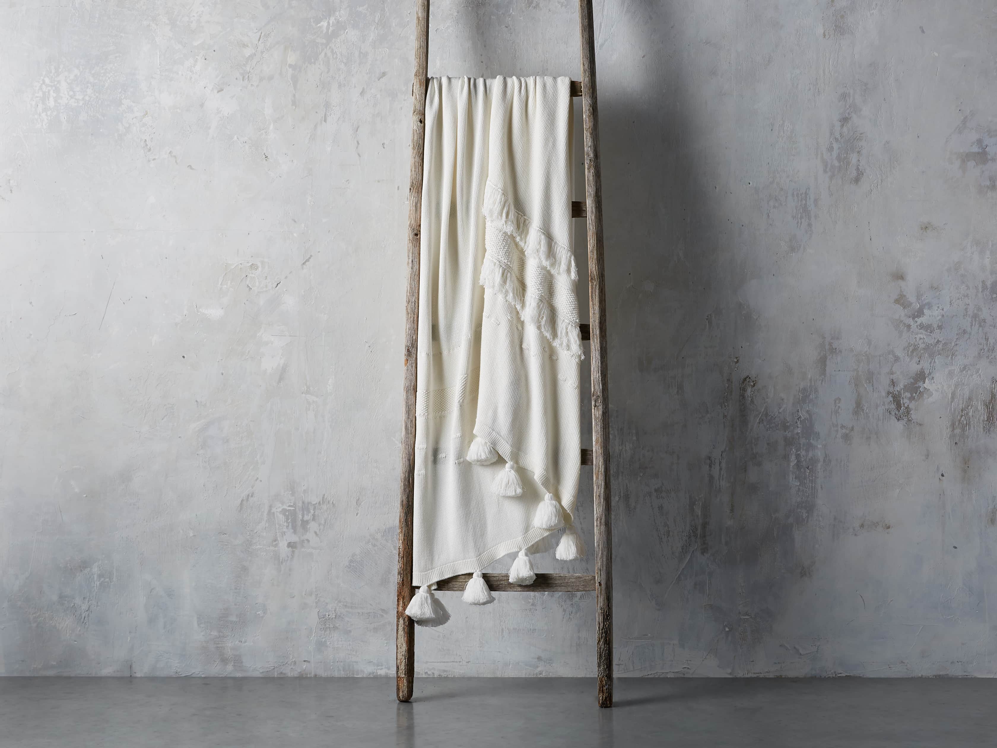 Fringed Tassel Throw, slide 2 of 6