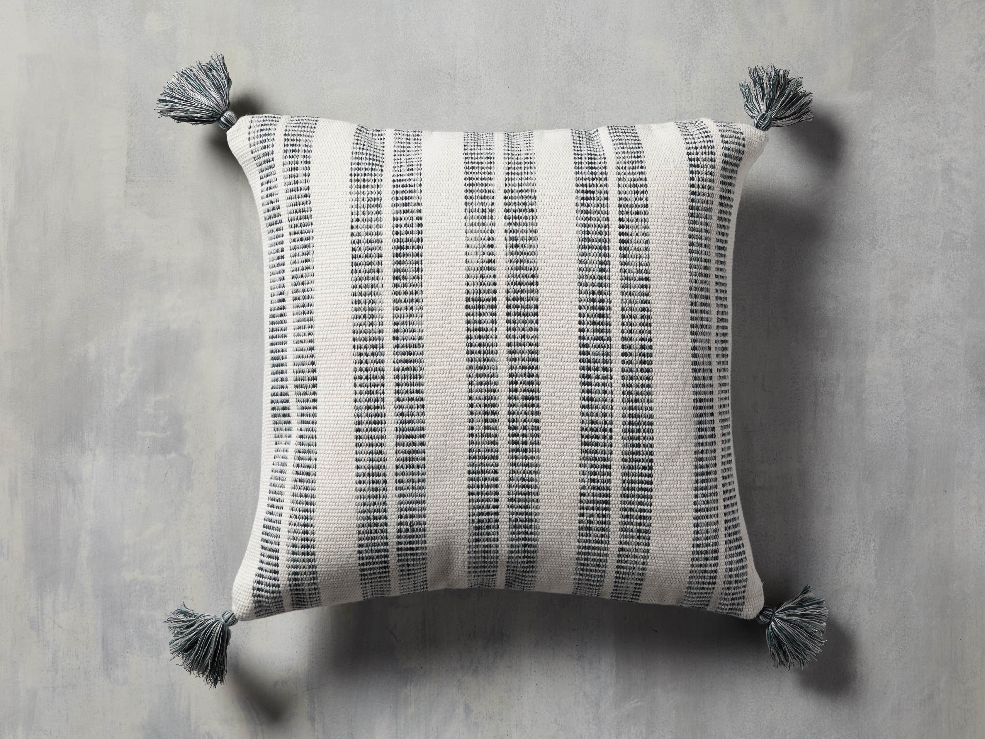 Ingelside Outdoor Pillow in Blue, slide 1 of 5