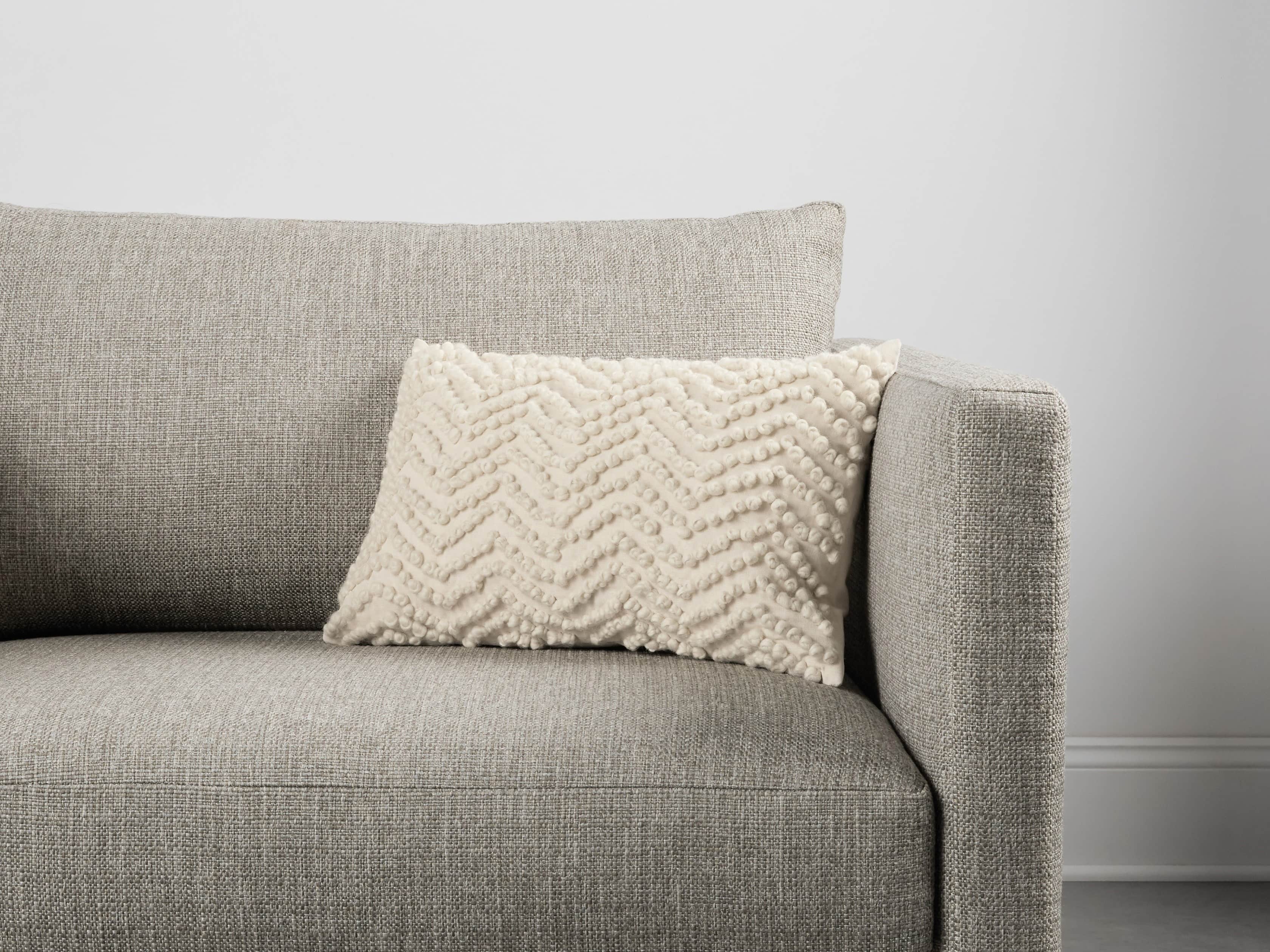 Knotted-Chevron 12" x 20" Lumbar Pillow, slide 1 of 5