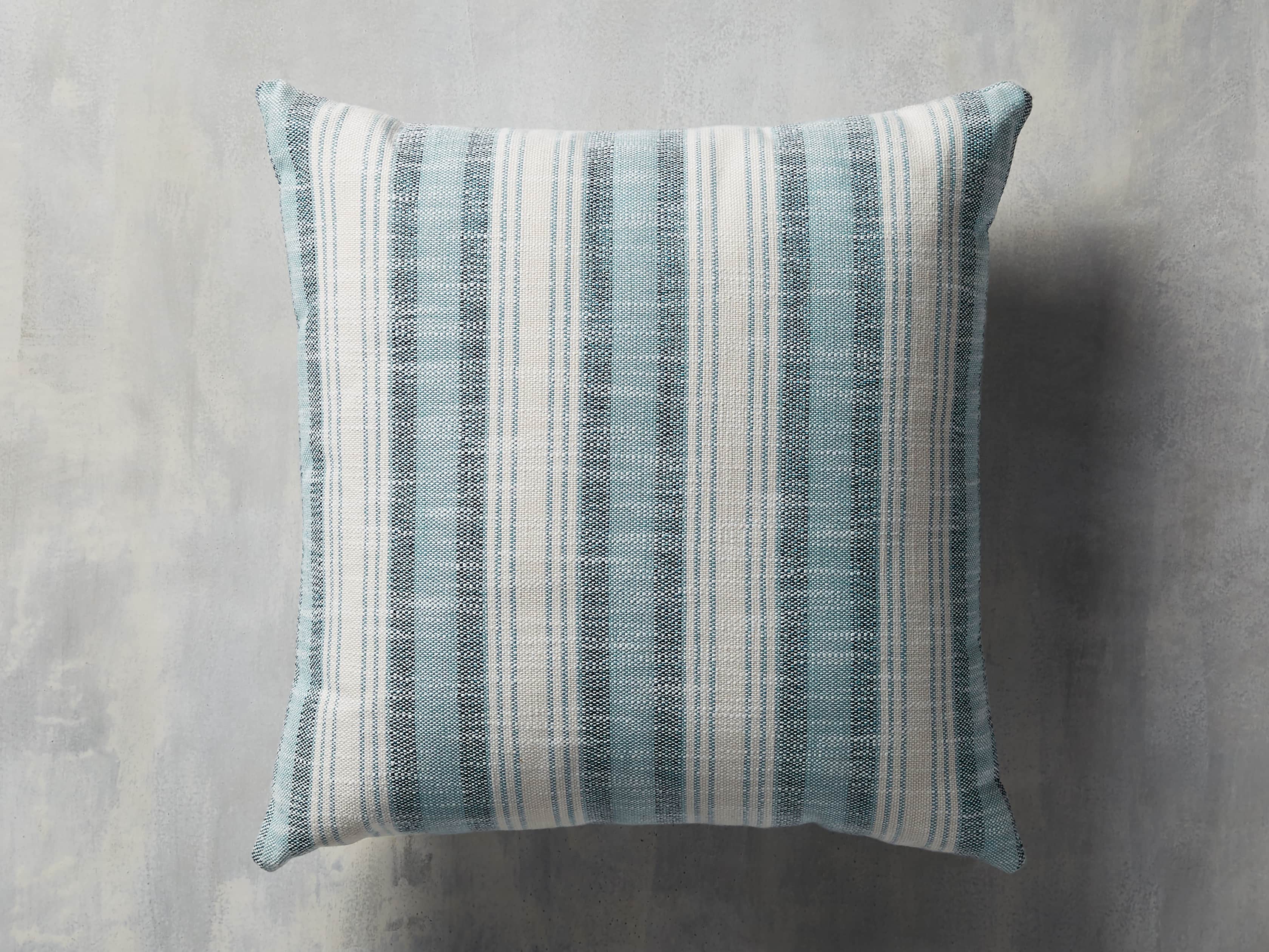 Beach Stripe Indoor/Outdoor Pillow, slide 2 of 7