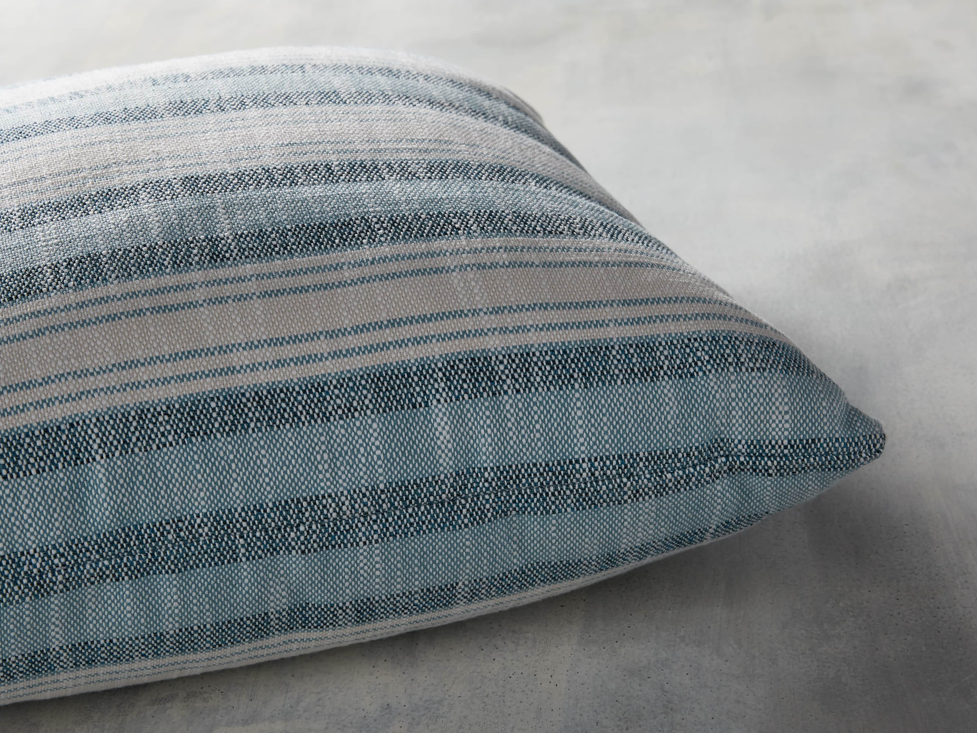 Beach Stripe Indoor/Outdoor Pillow, slide 3 of 7