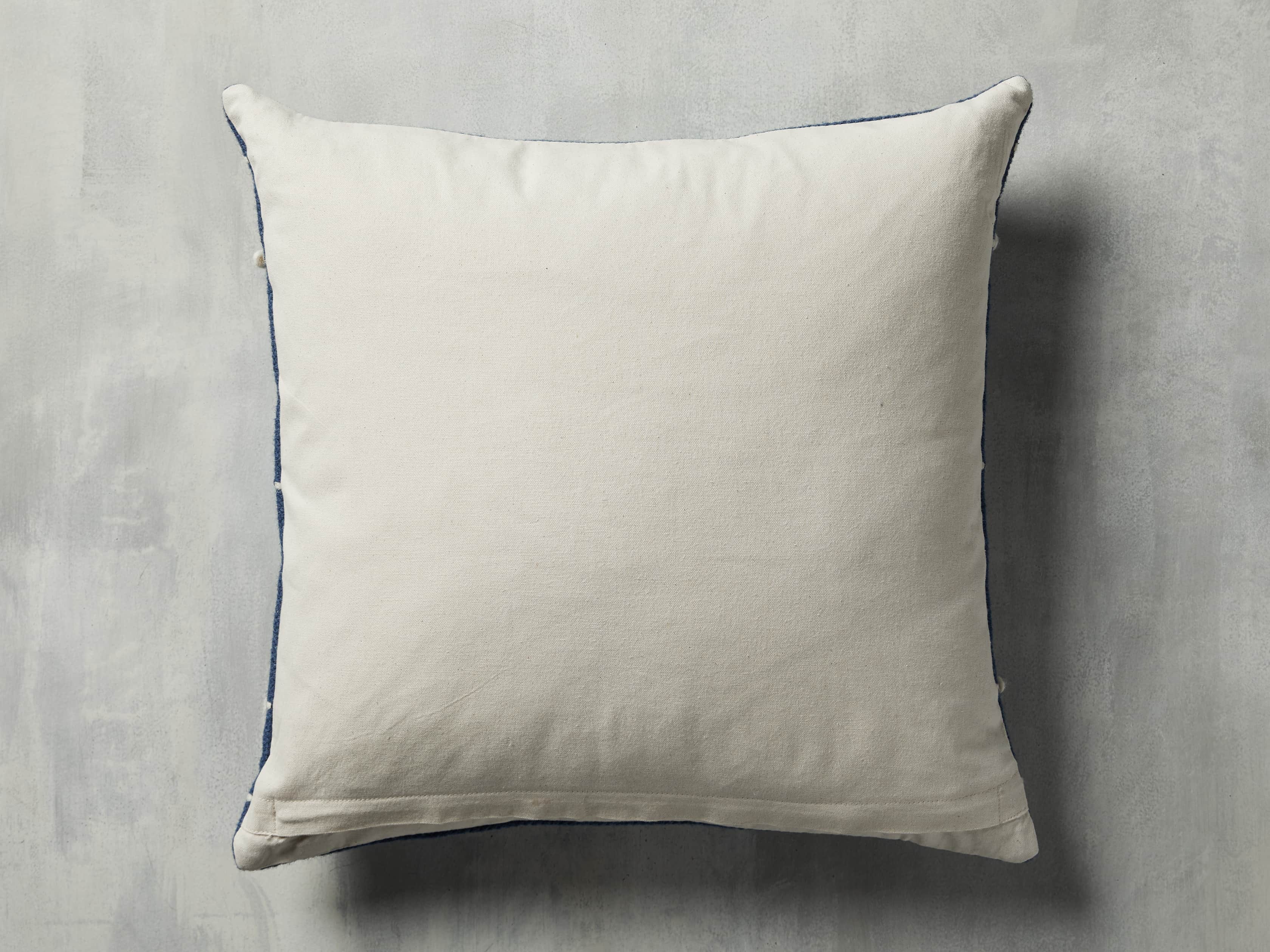 Nubby Stripe Pillow in Navy, slide 4 of 5