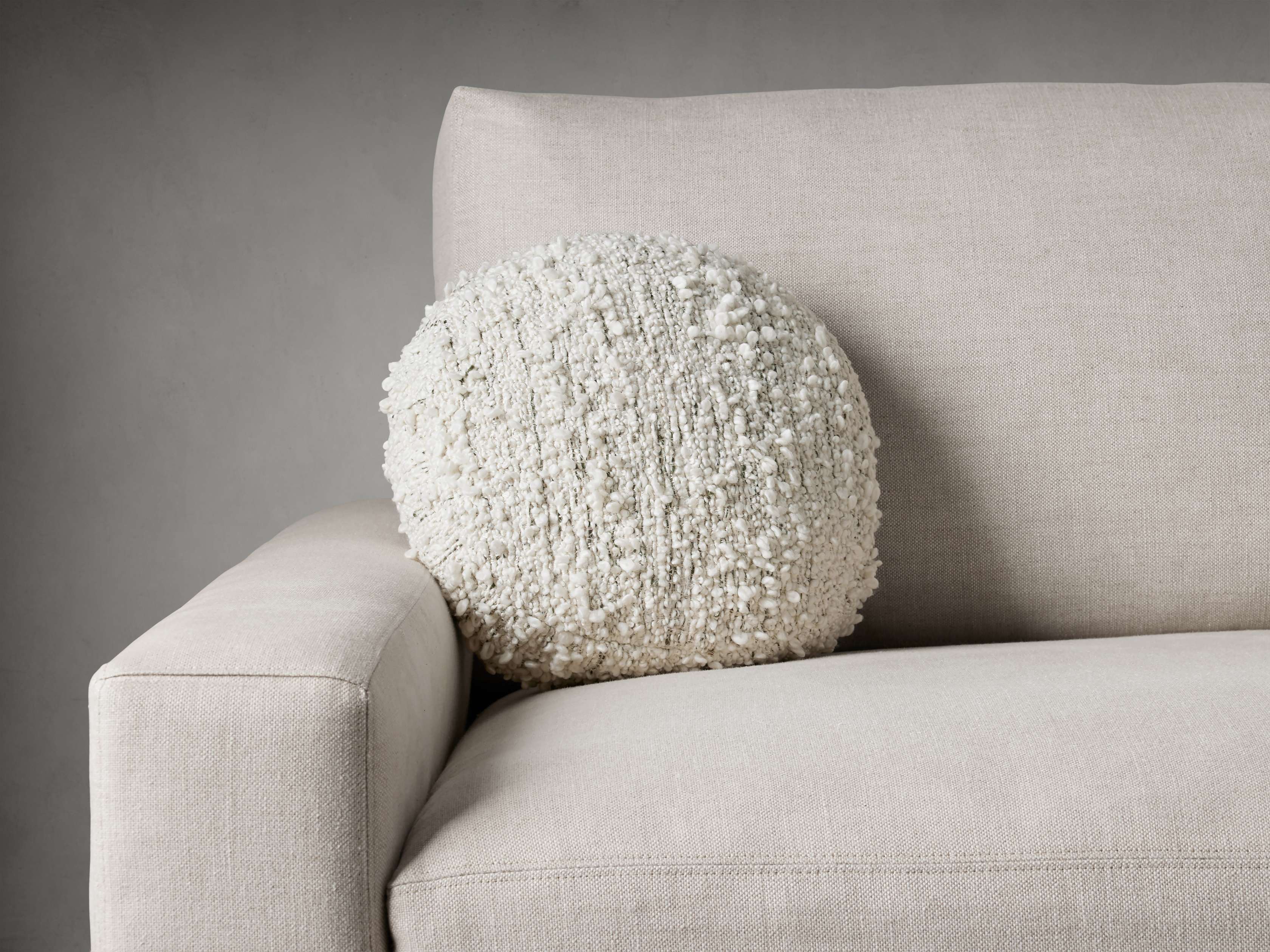 Carillon Outdoor Round Pillow Cover Arhaus