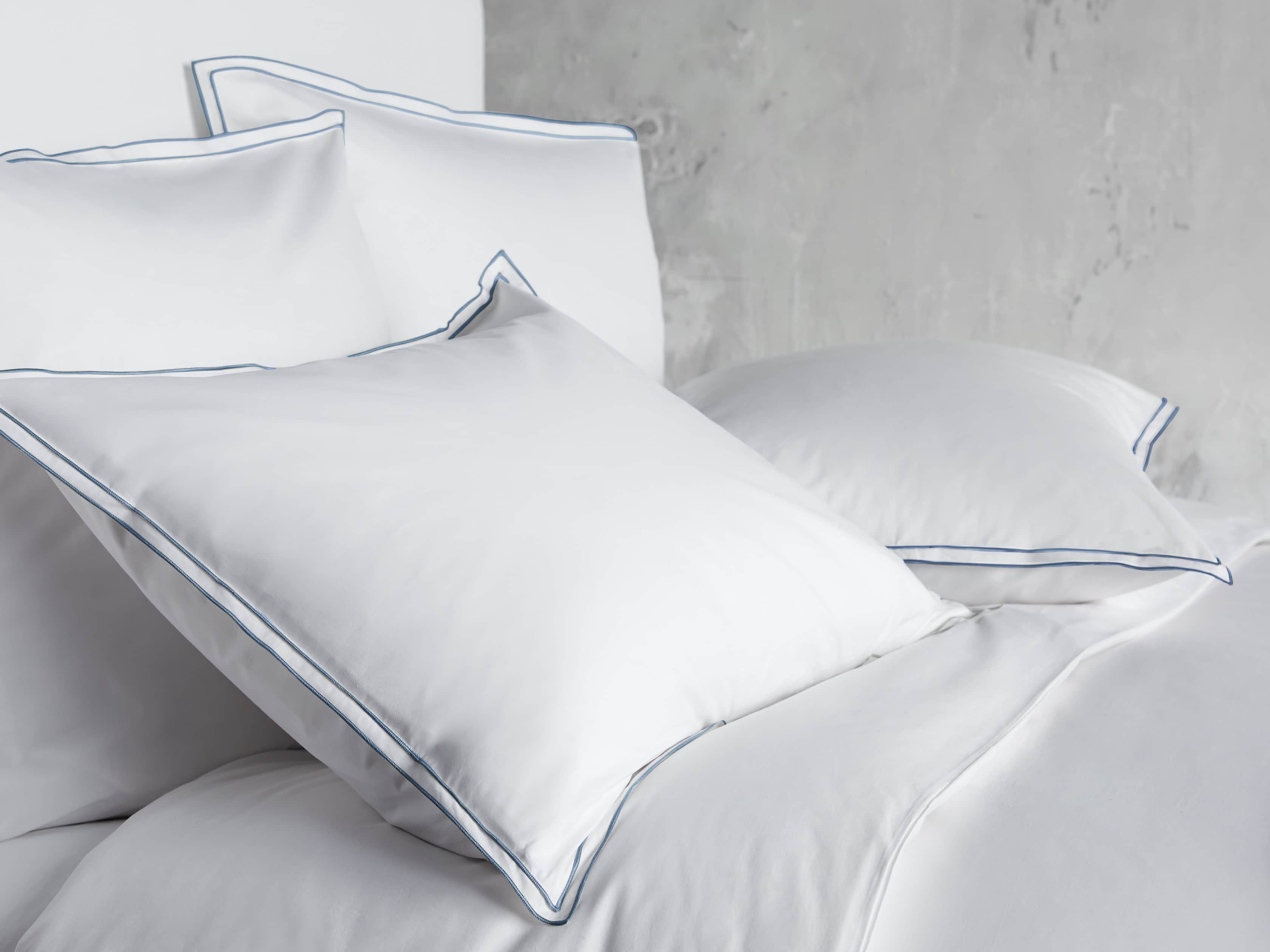 View the Italian Embroidered Percale Duvet