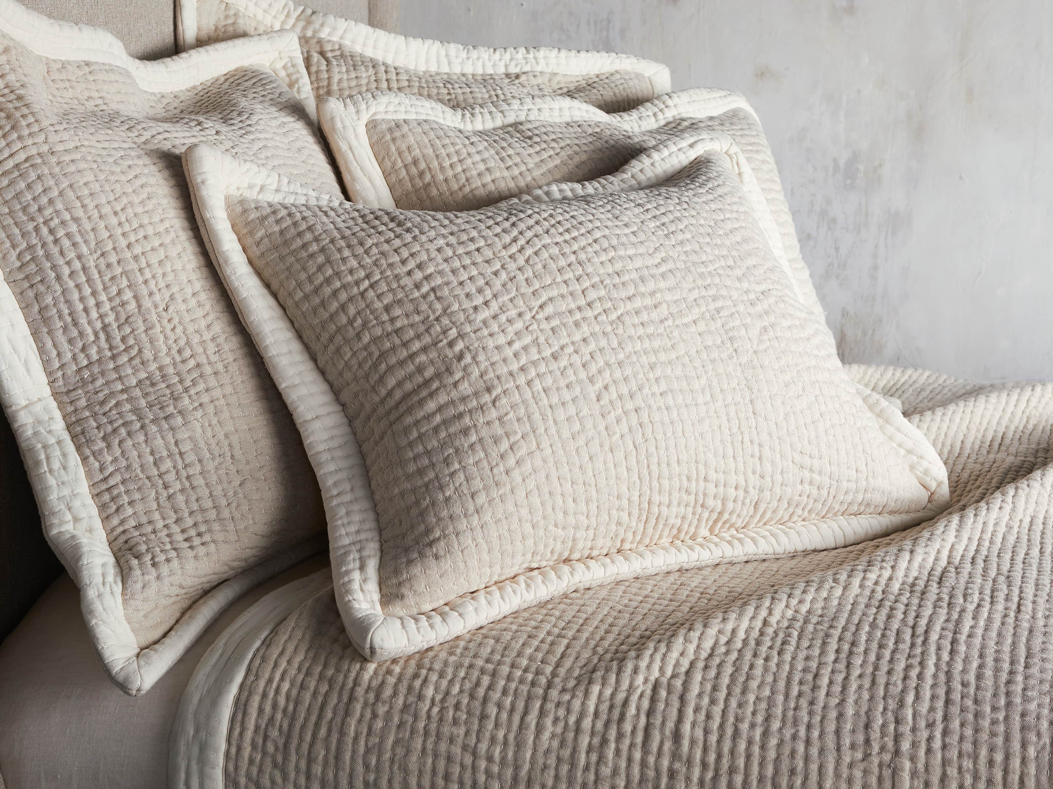 Delphine Standard Stitch Quilted Sham, slide 4 of 6