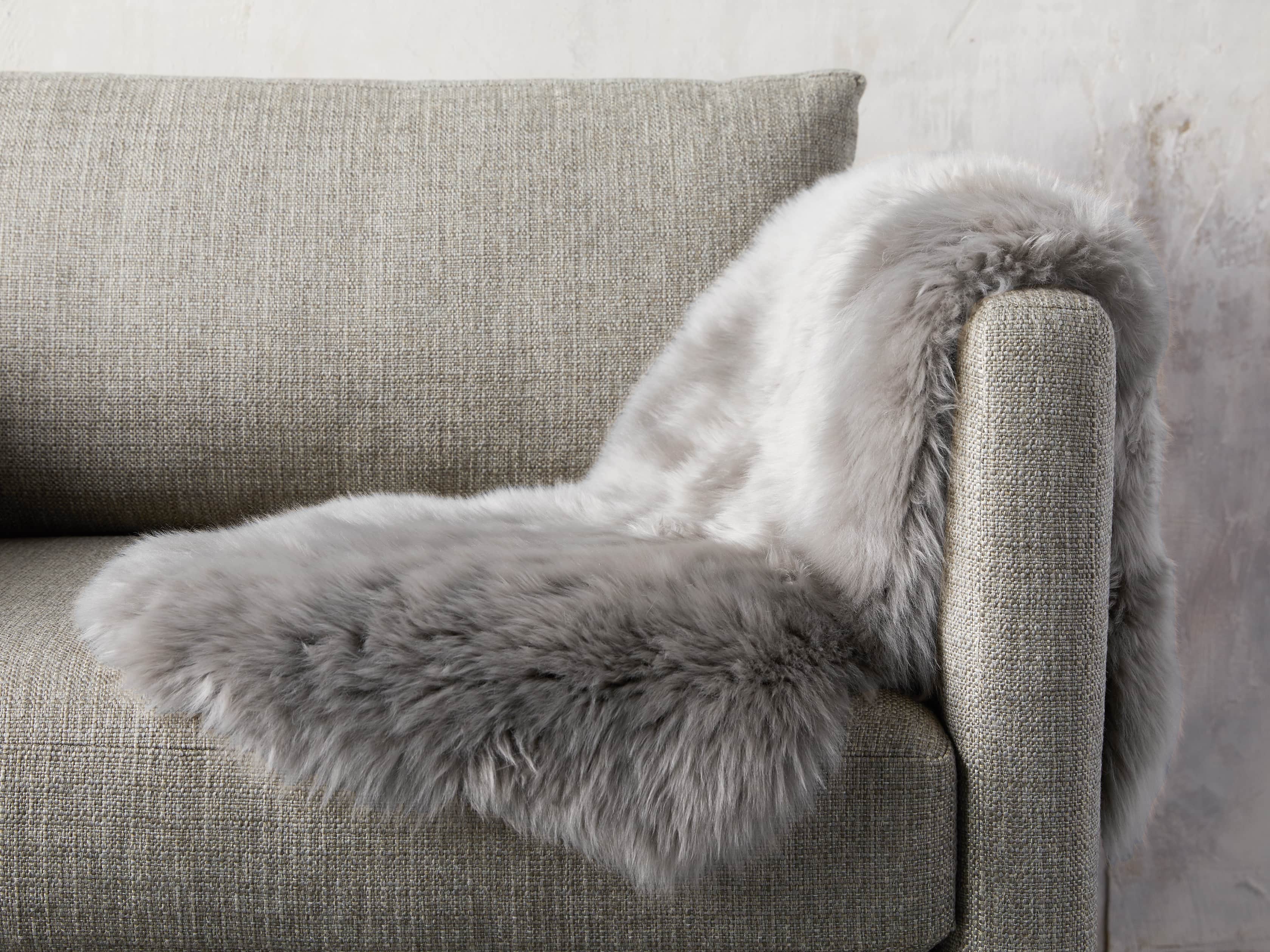 Small Sheepskin Throw