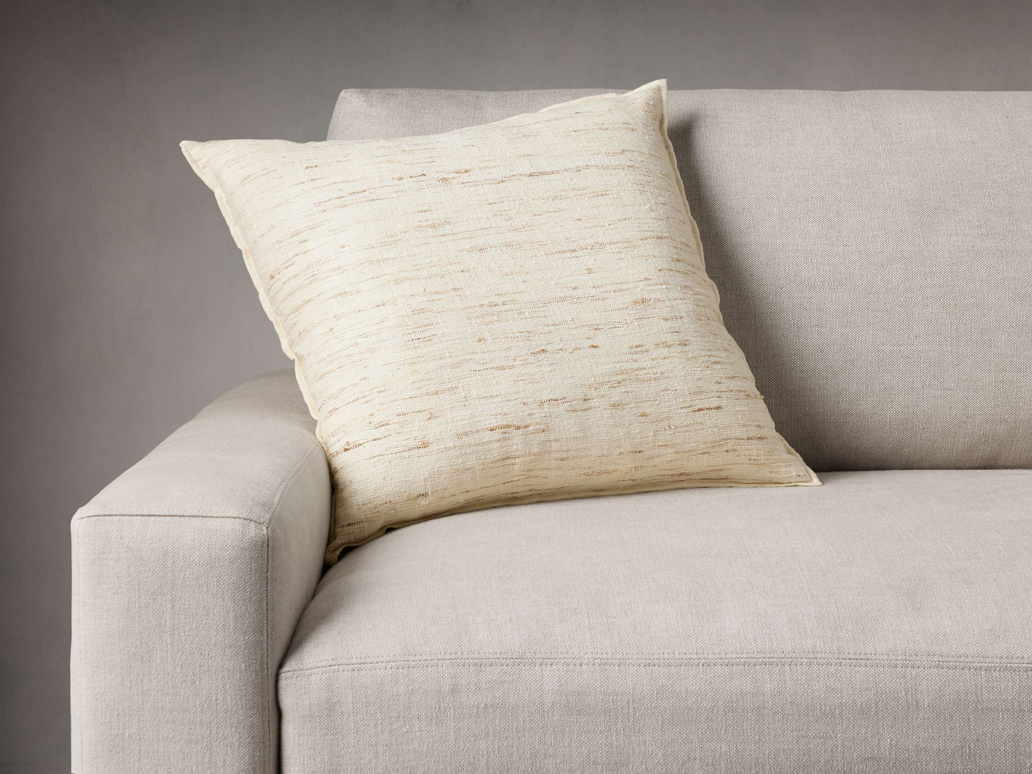 Raw Silk Pillow Cover