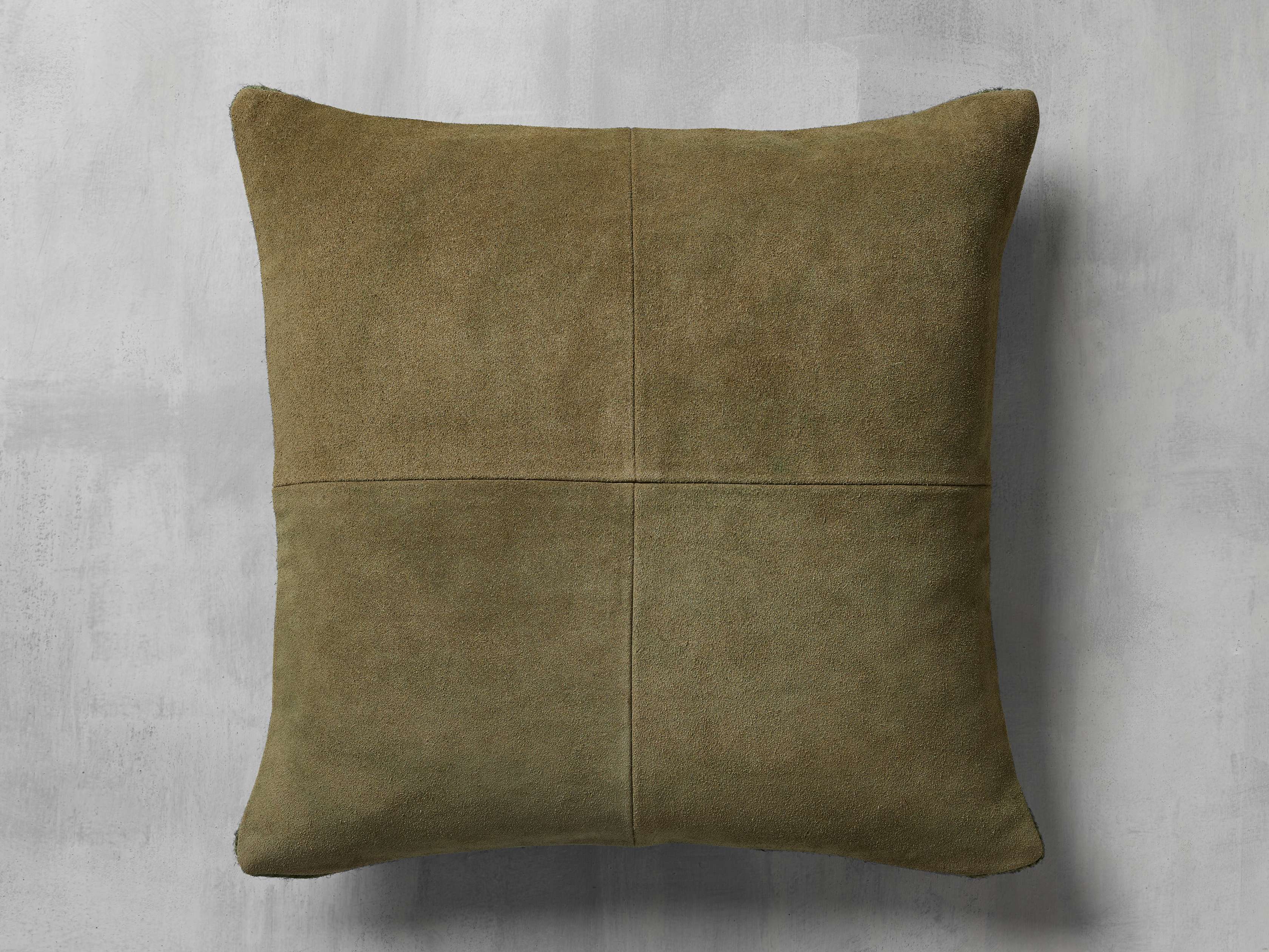 Lomi Pillow Cover in Green | Arhaus