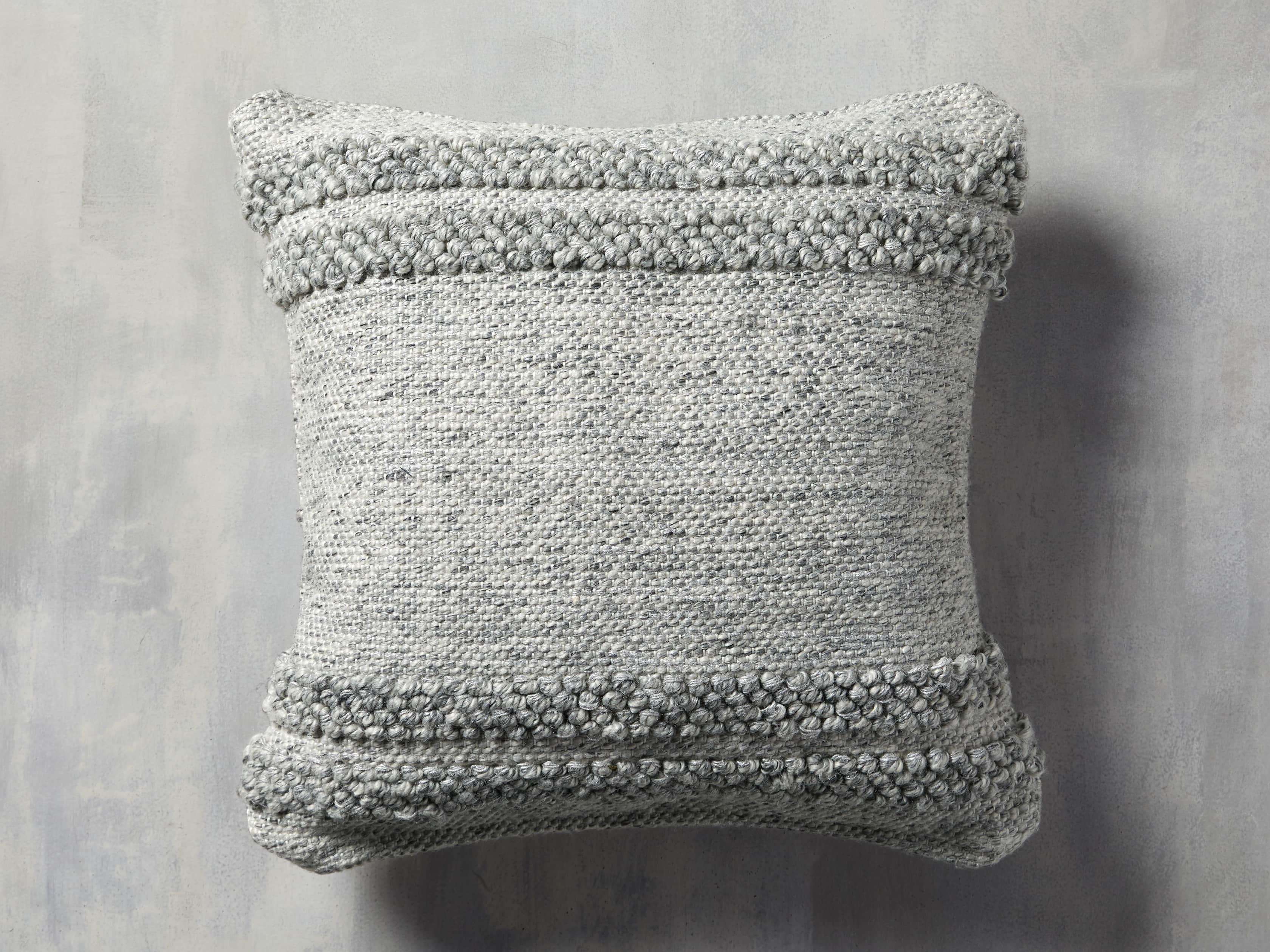 Seaside Outdoor Pillow in Grey, slide 1 of 3