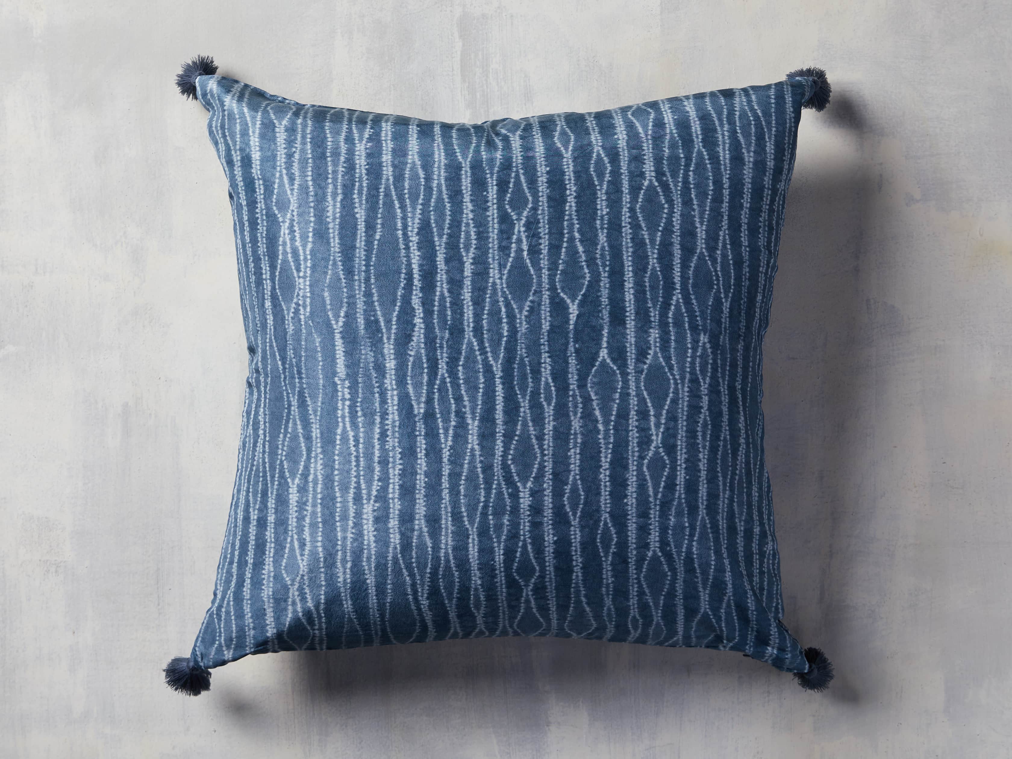 Silk Shibori 20" Pillow, slide 2 of 4