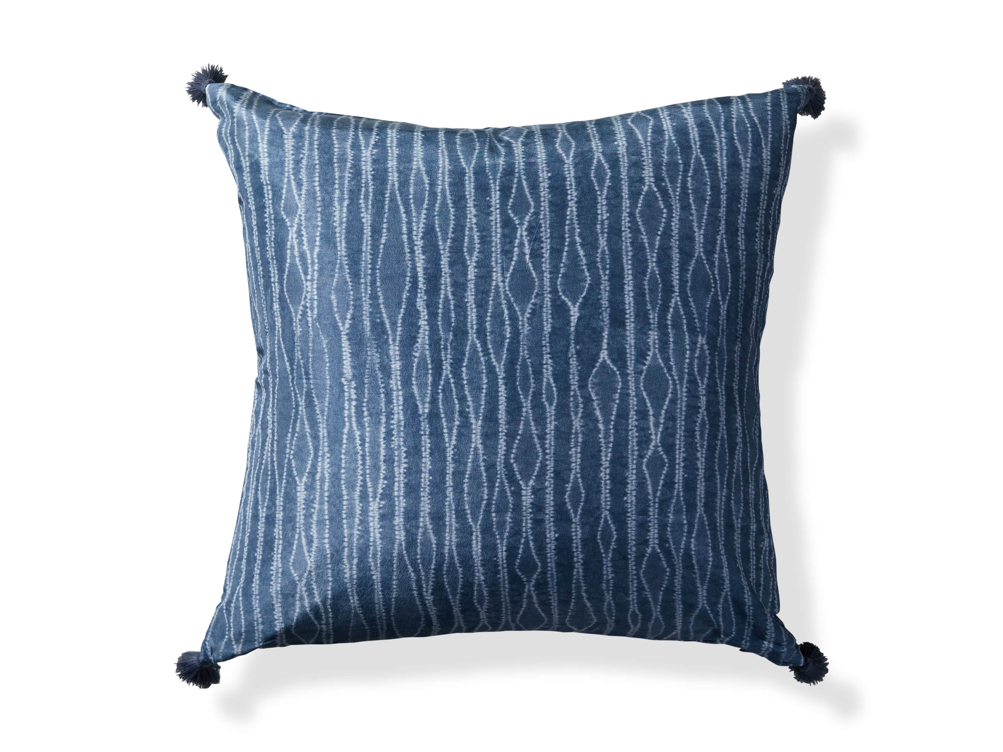 Silk Shibori 20" Pillow, slide 4 of 4