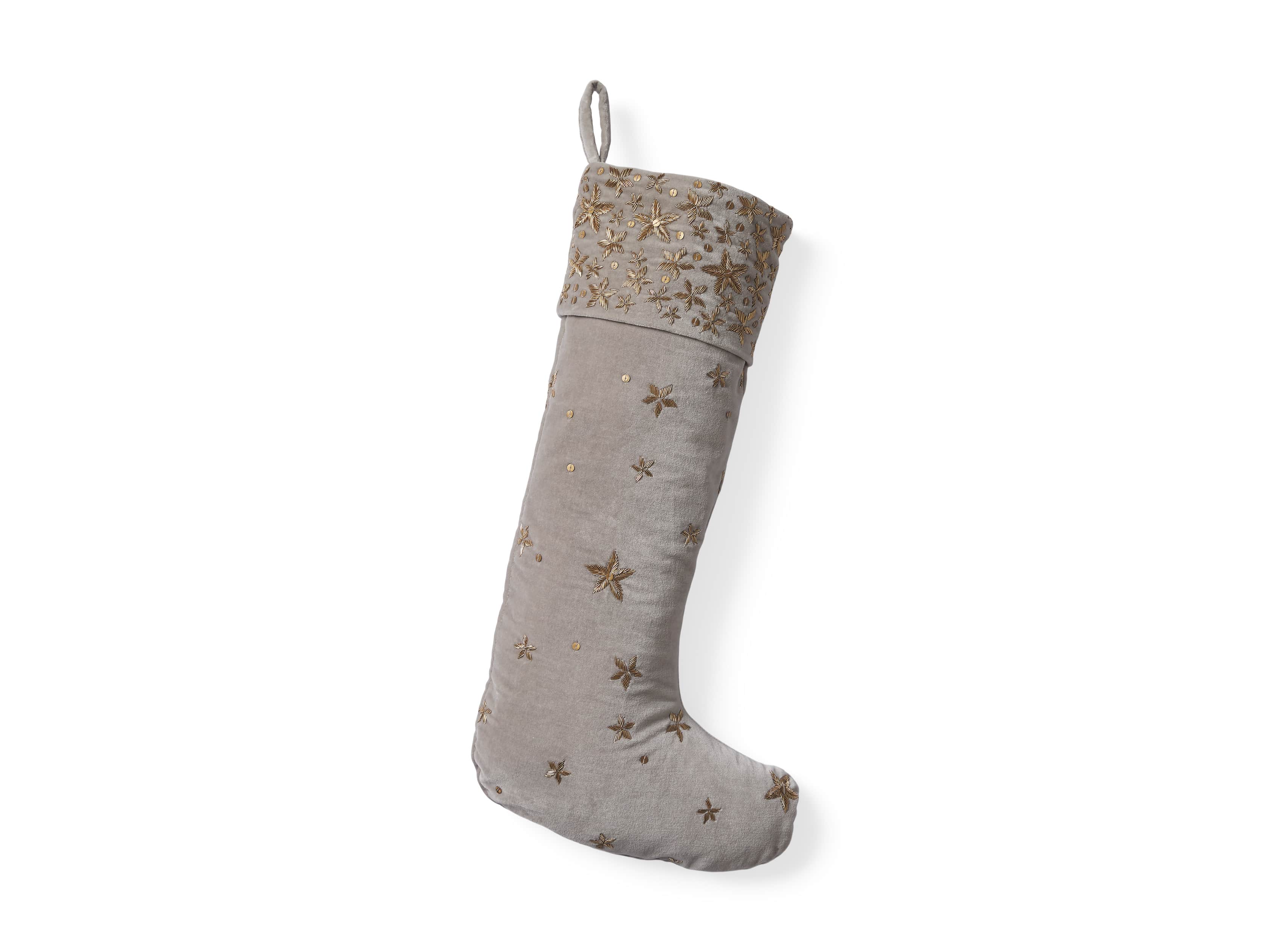 Grey Starburst Stocking, slide 3 of 3