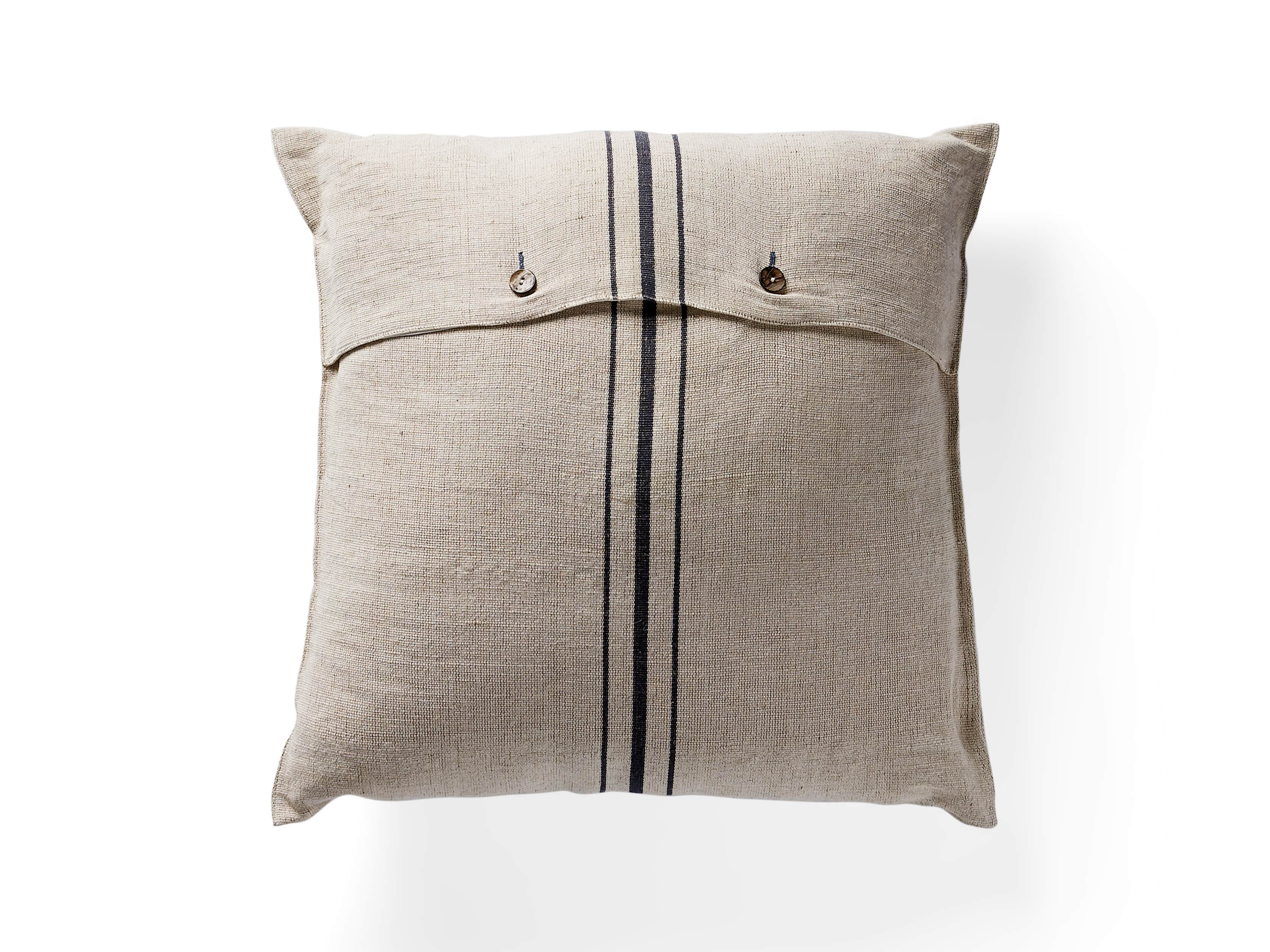 French Stripe Floor Pillow | Arhaus