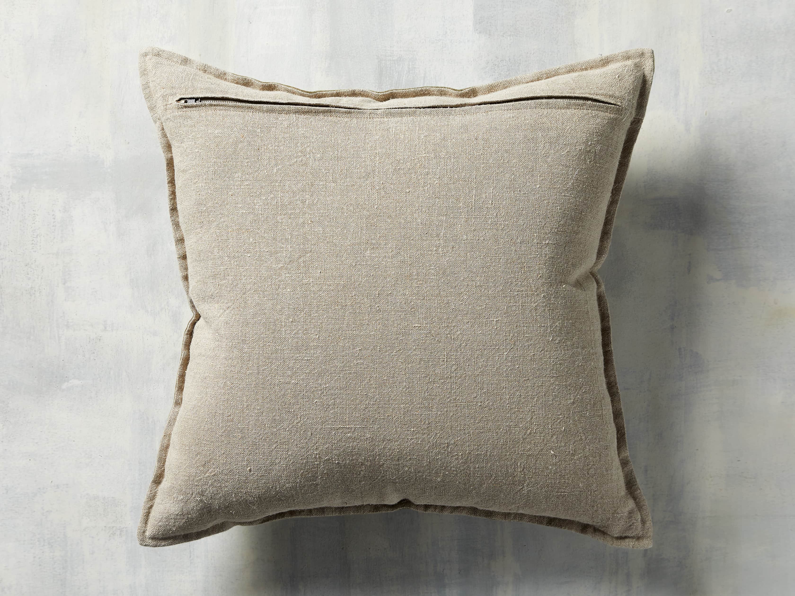 Stone Washed Velvet Basil Square Pillow, slide 4 of 5