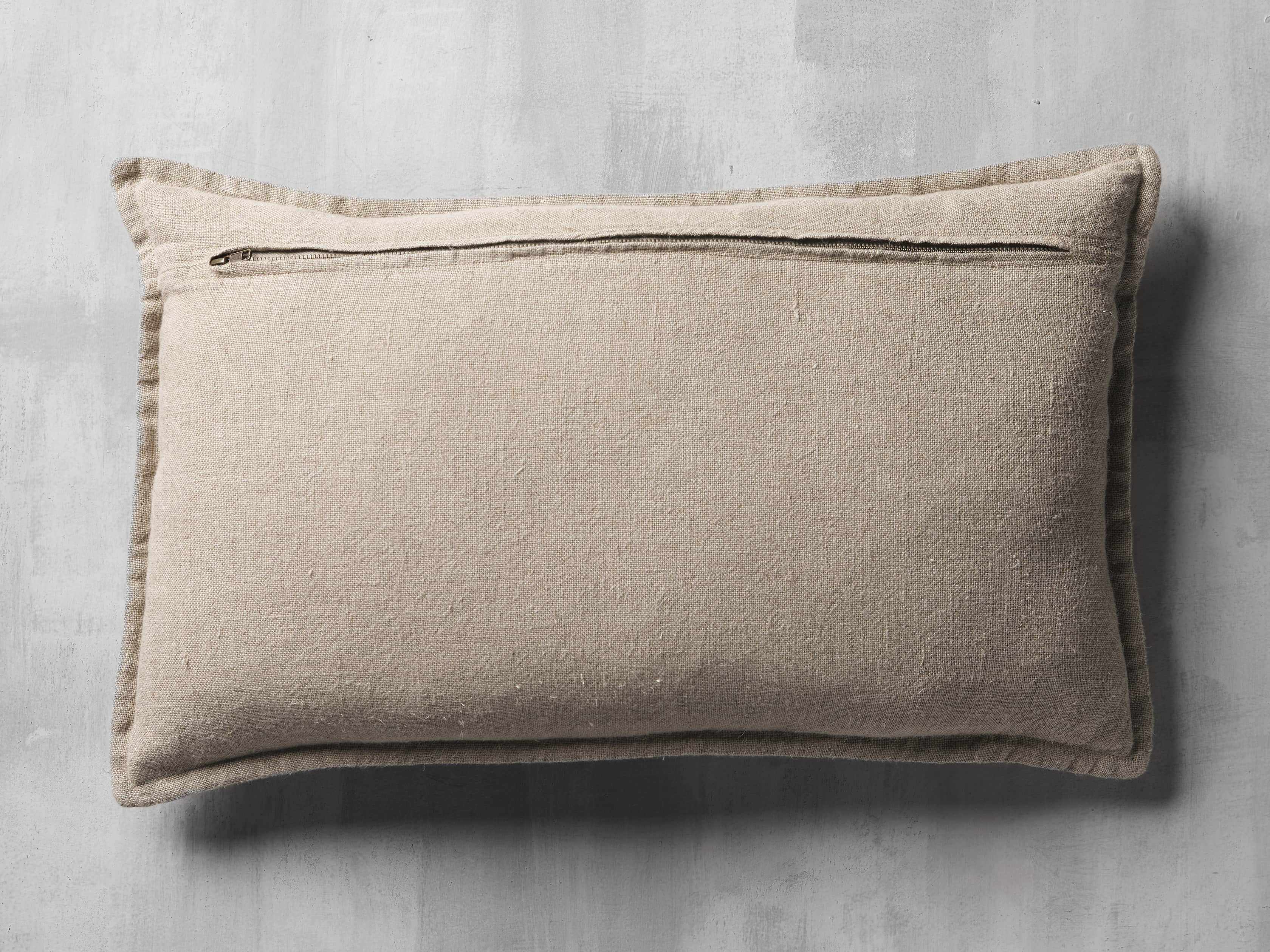 Stone Washed Velvet Lumbar Pillow Cover