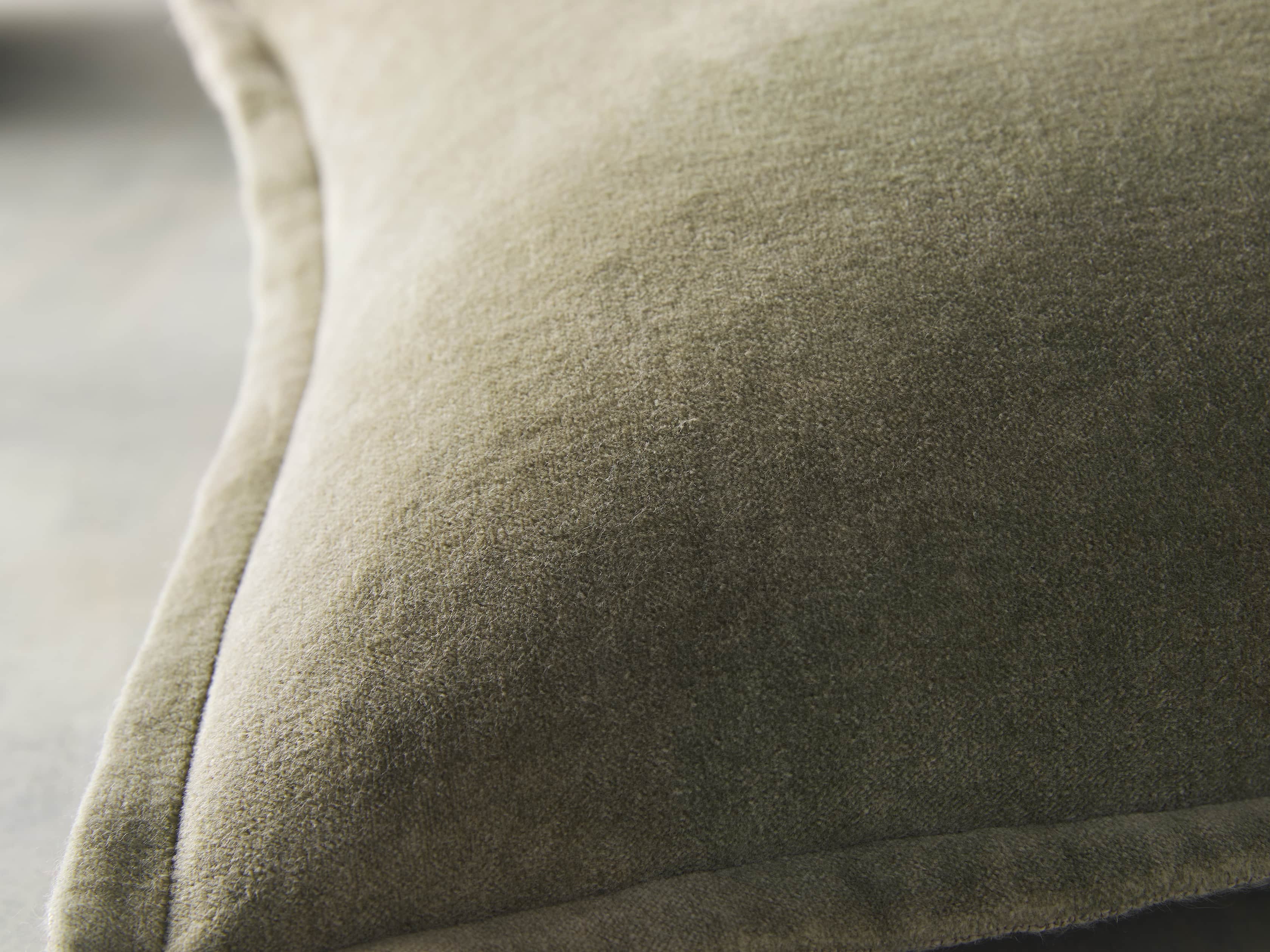 Stone Washed Velvet Lumbar Pillow Cover