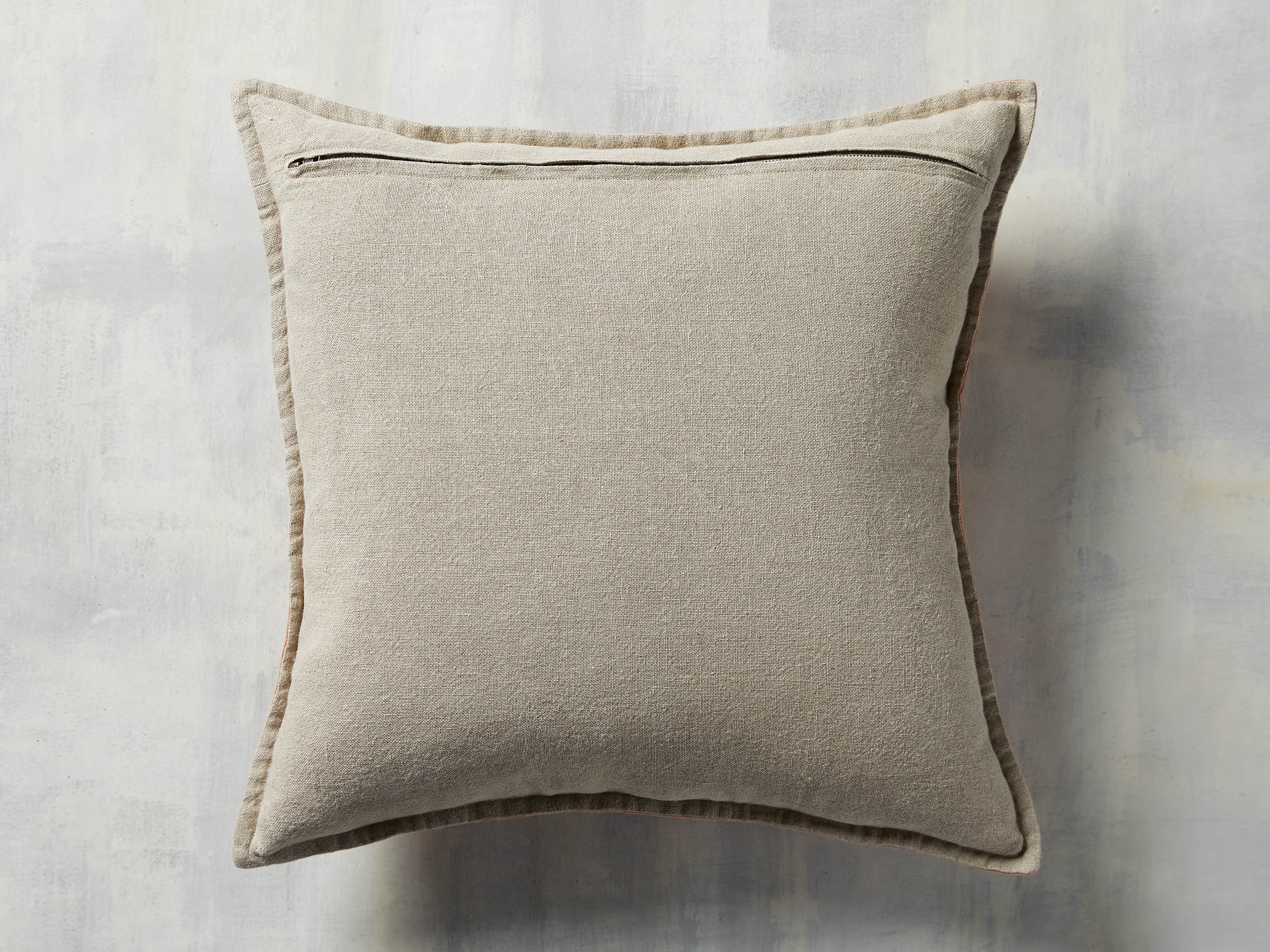Stone Washed Velvet Terracotta Square Pillow, slide 4 of 6