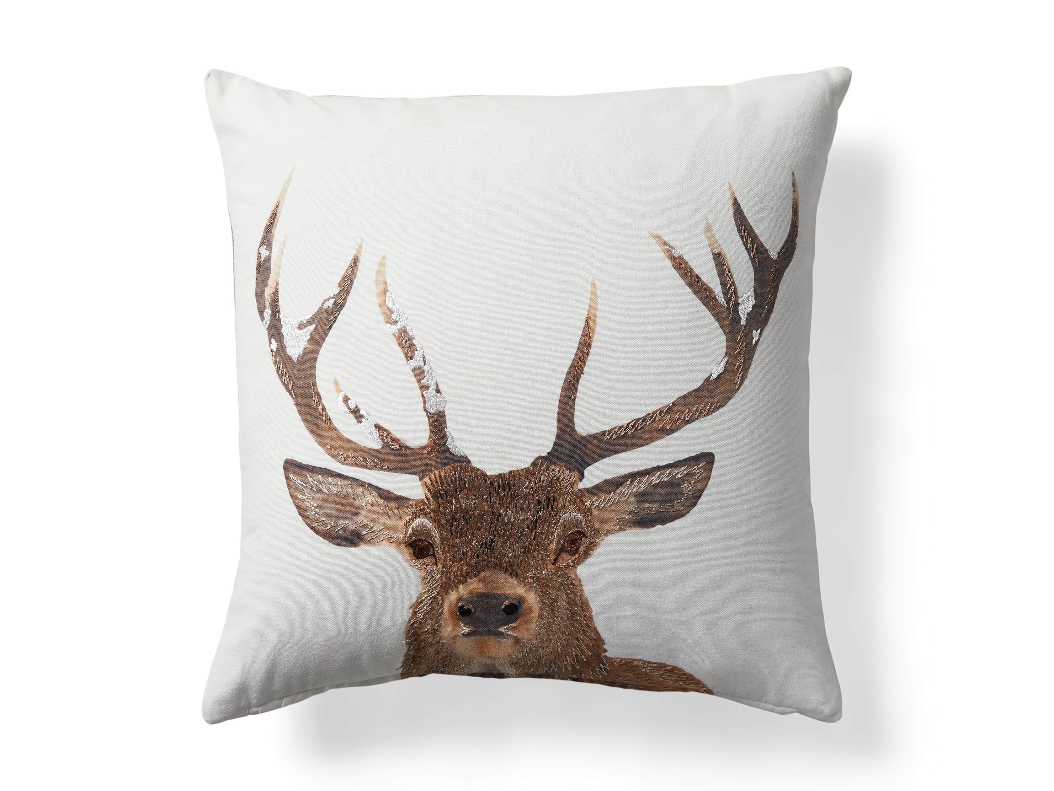 Stag Tartan Plaid Pillow Cover, slide 5 of 5