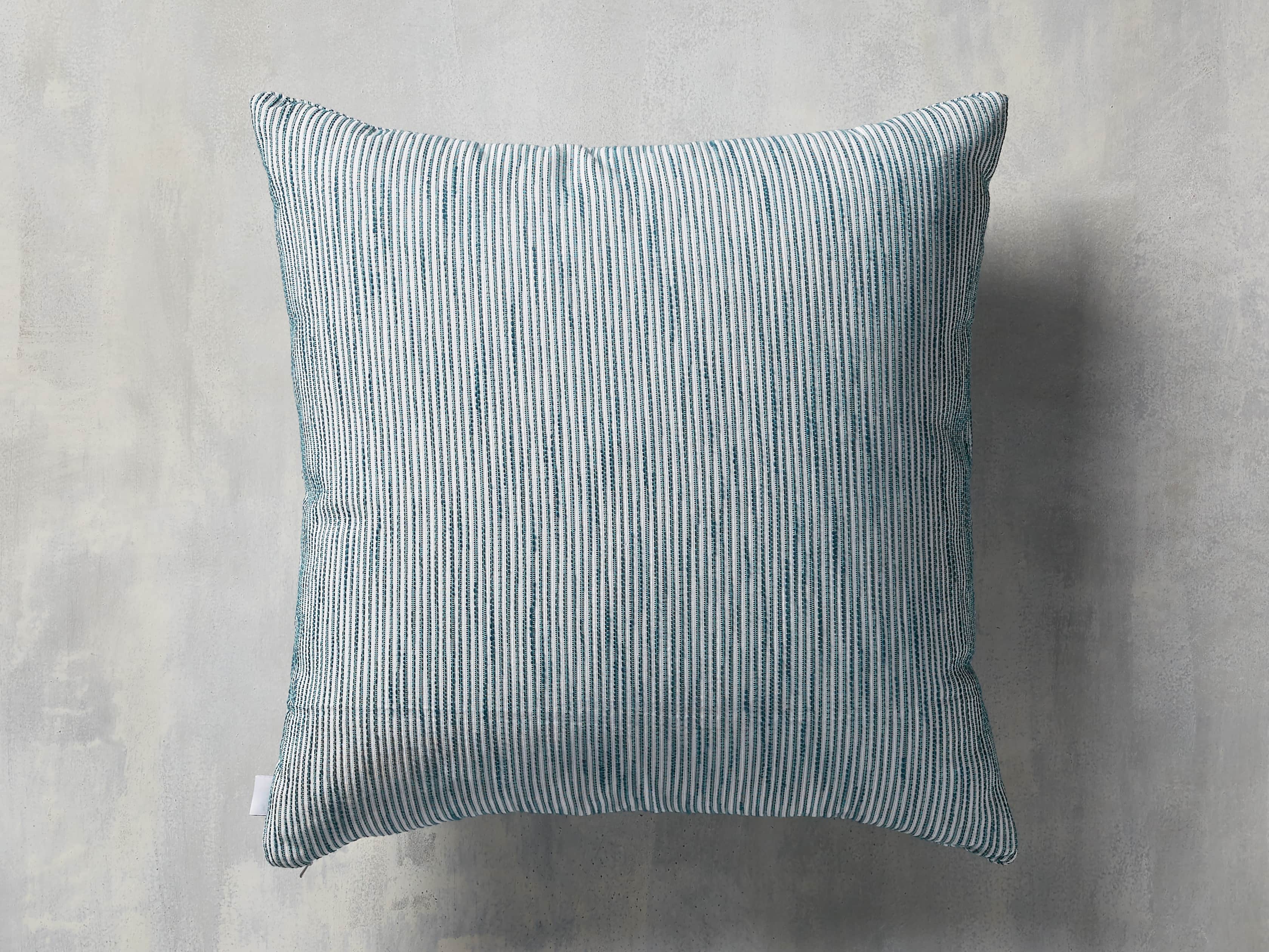 Ticking Stripe Indoor/Outdoor Pillow, slide 2 of 5
