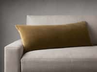 Velvet Pillow Cover in Lichen