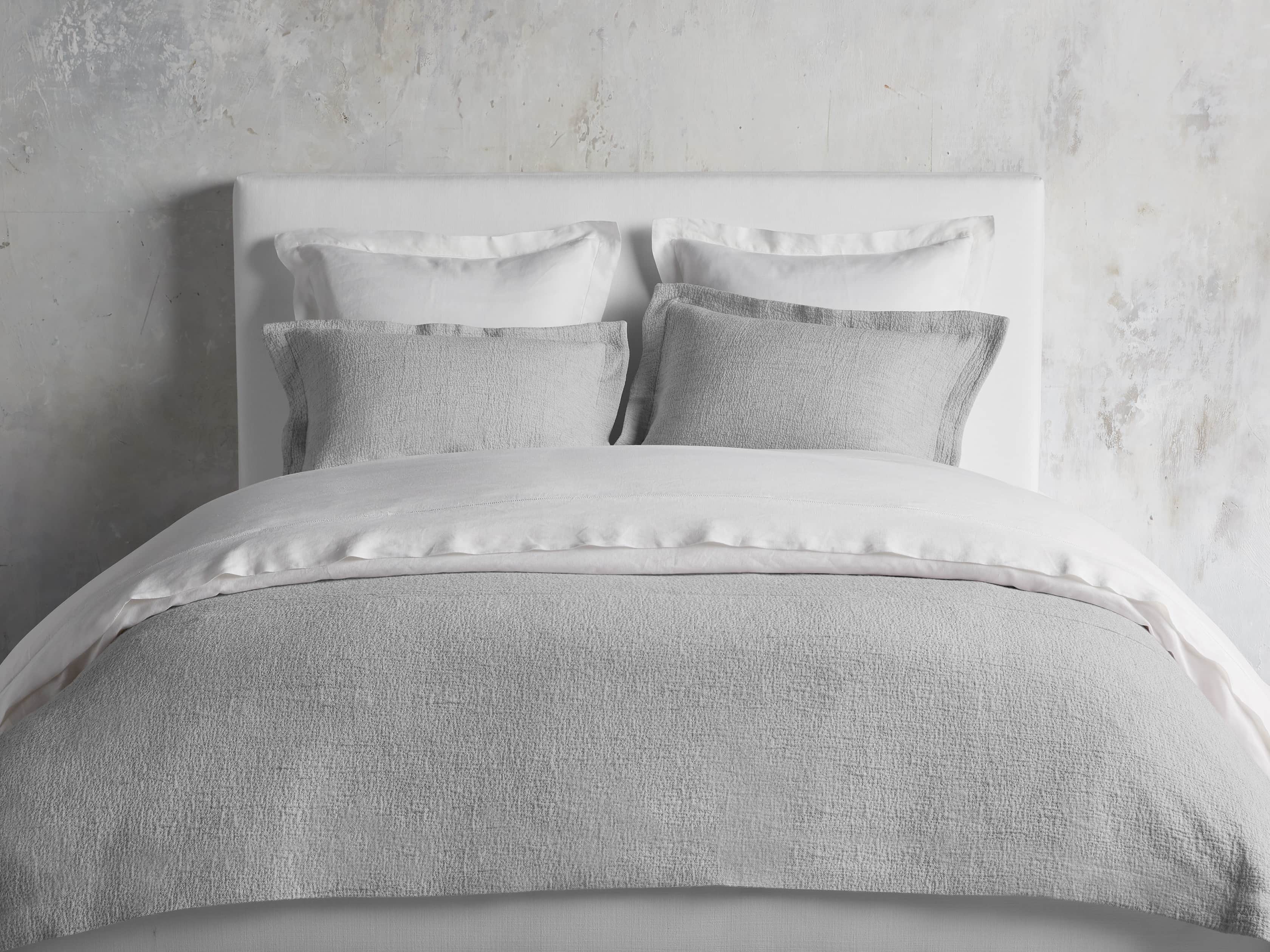 Queen Vintage Washed Coverlet in Flax, slide 4 of 5
