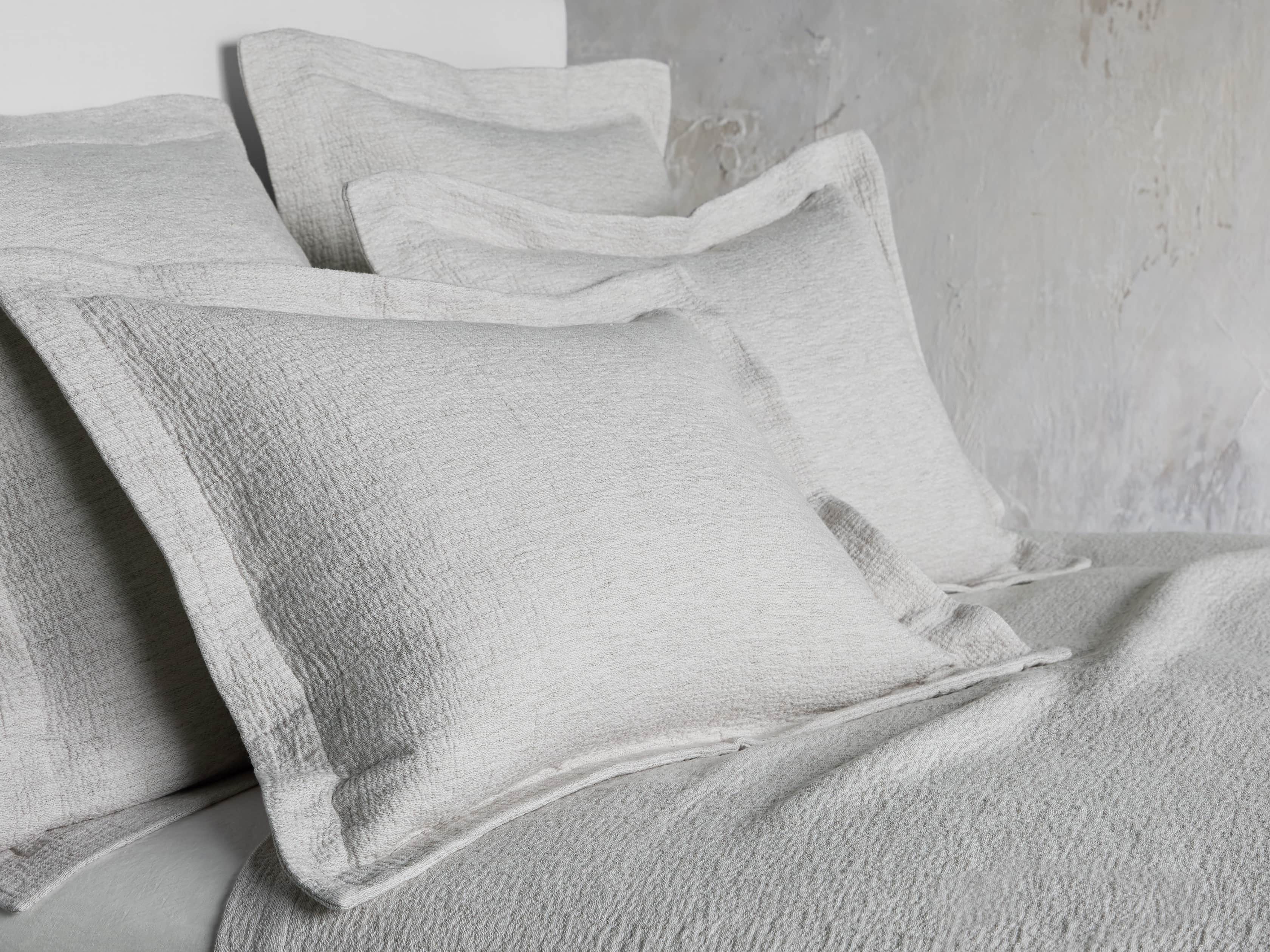 Queen Vintage Washed Coverlet in Flax, slide 3 of 5