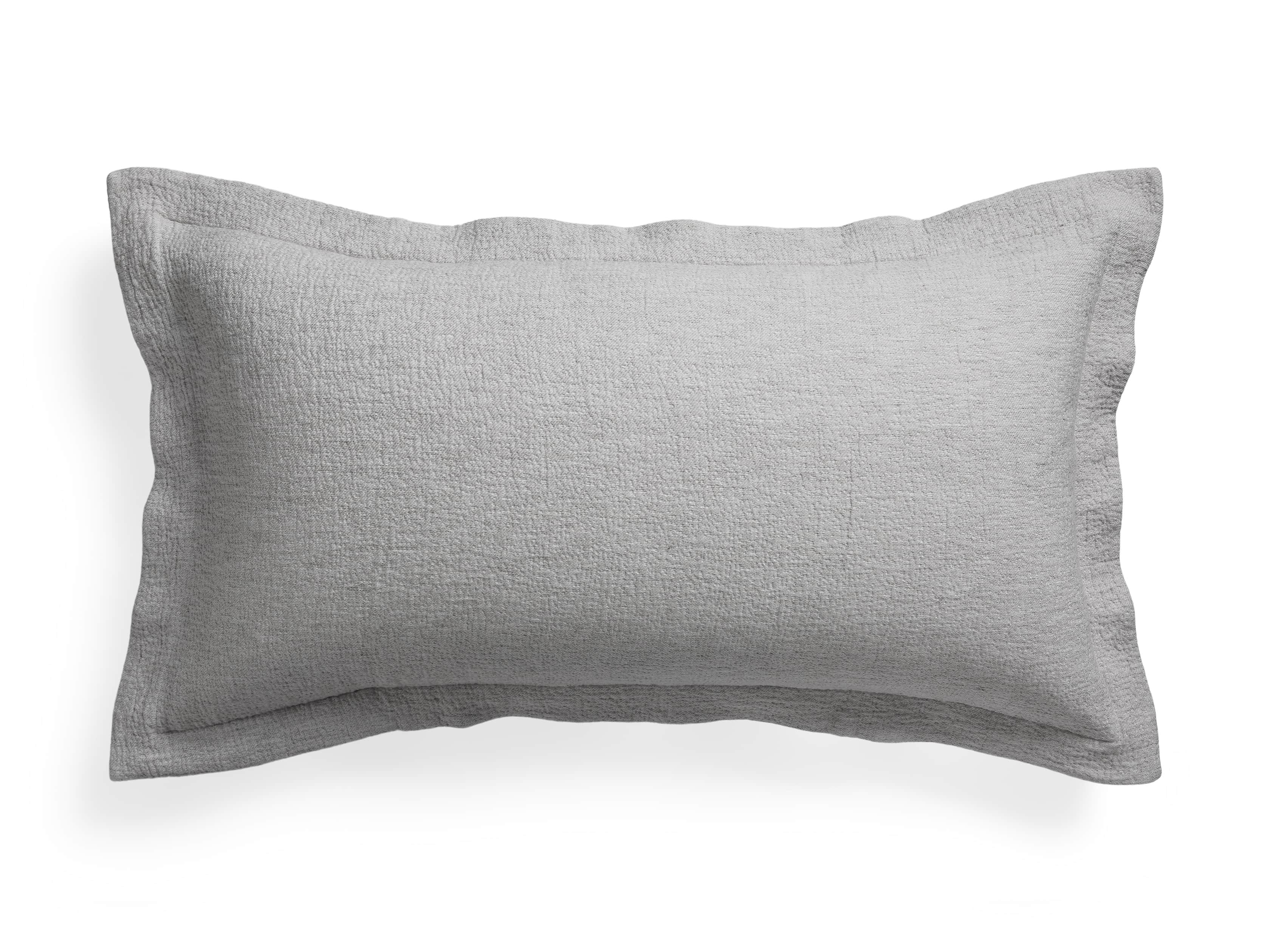 King Vintage Washed Shams in Grey, slide 5 of 7
