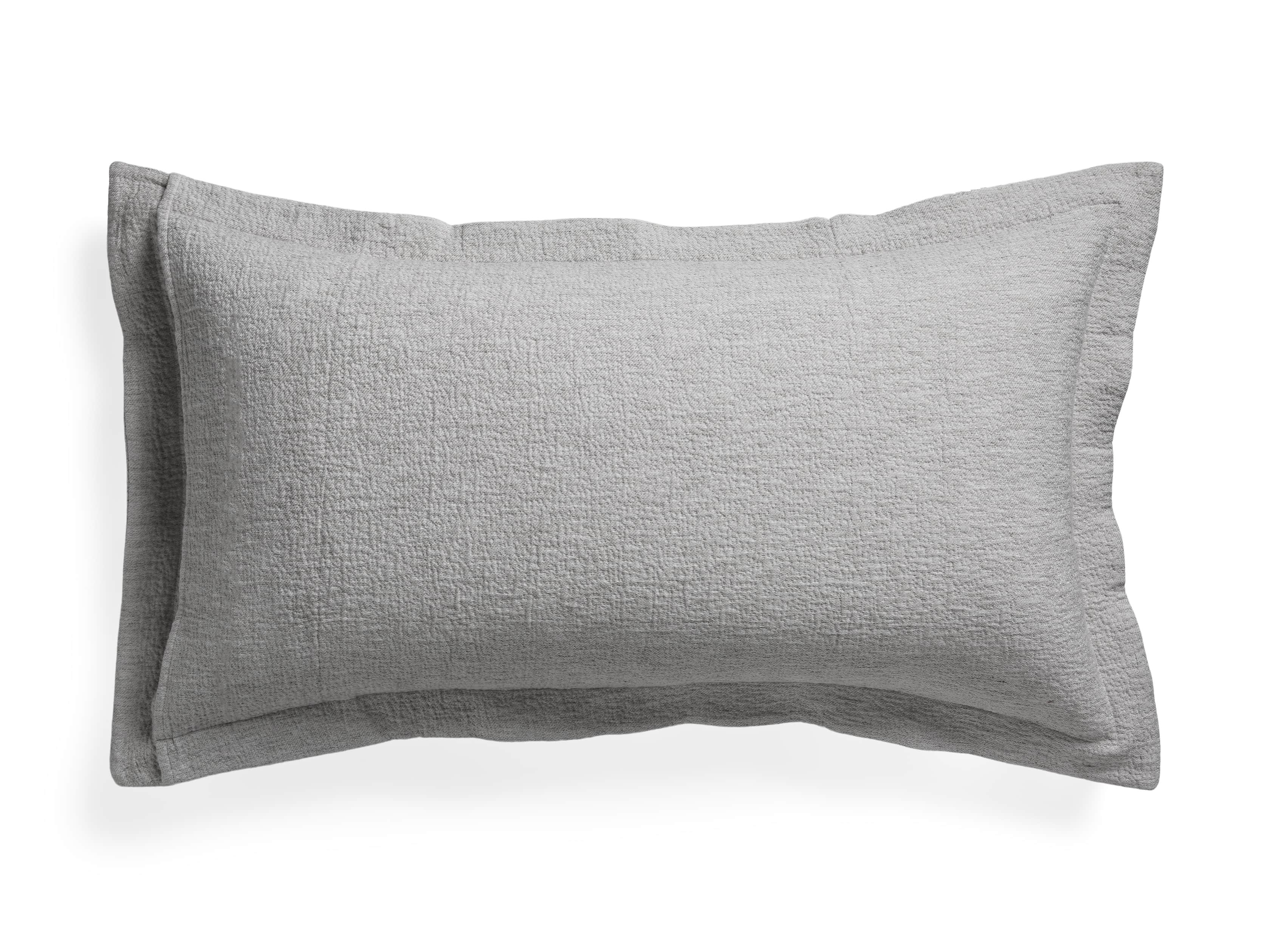 King Vintage Washed Shams in Grey, slide 6 of 7