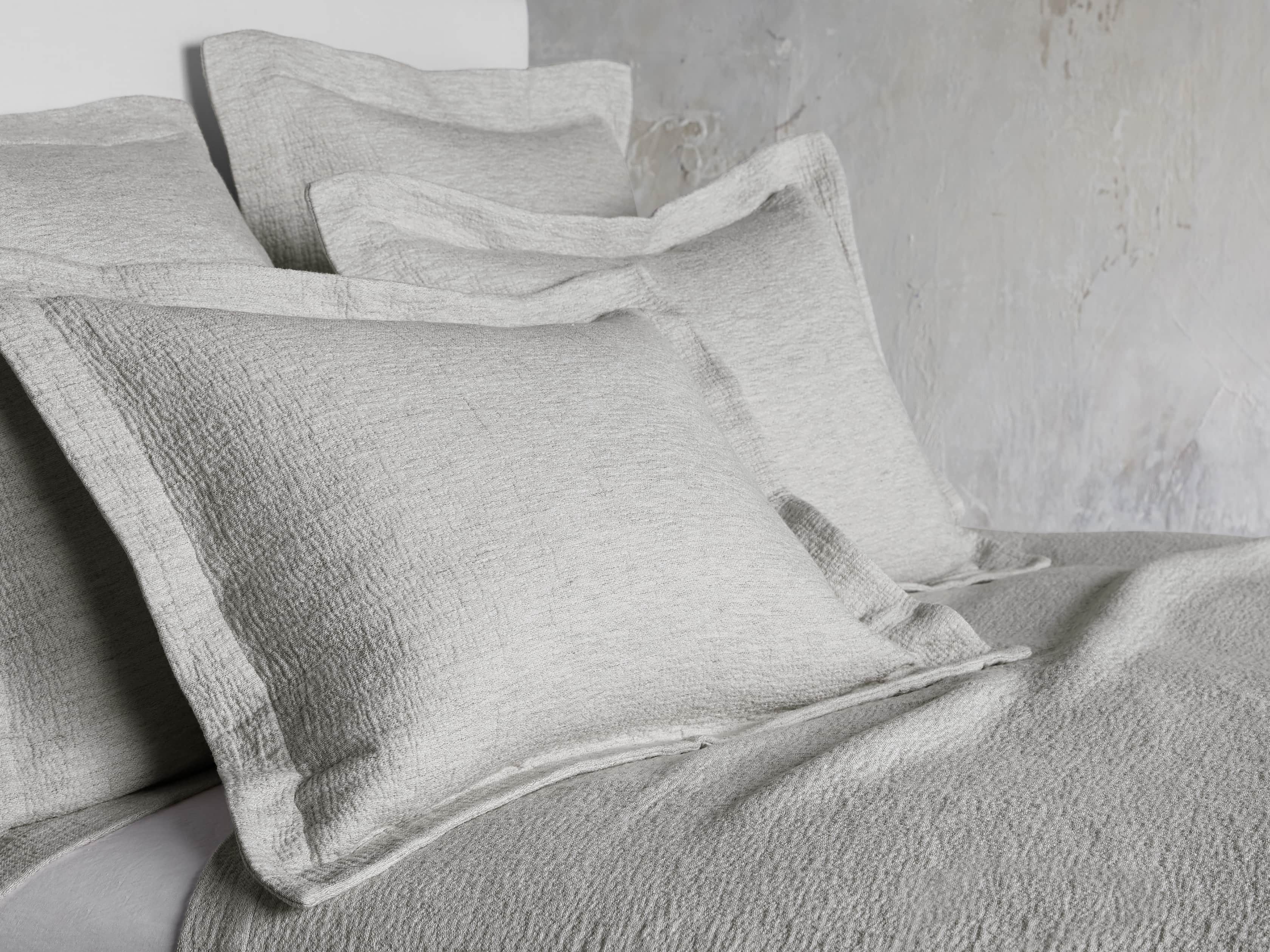 Queen Vintage Washed Coverlet in Grey, slide 3 of 6