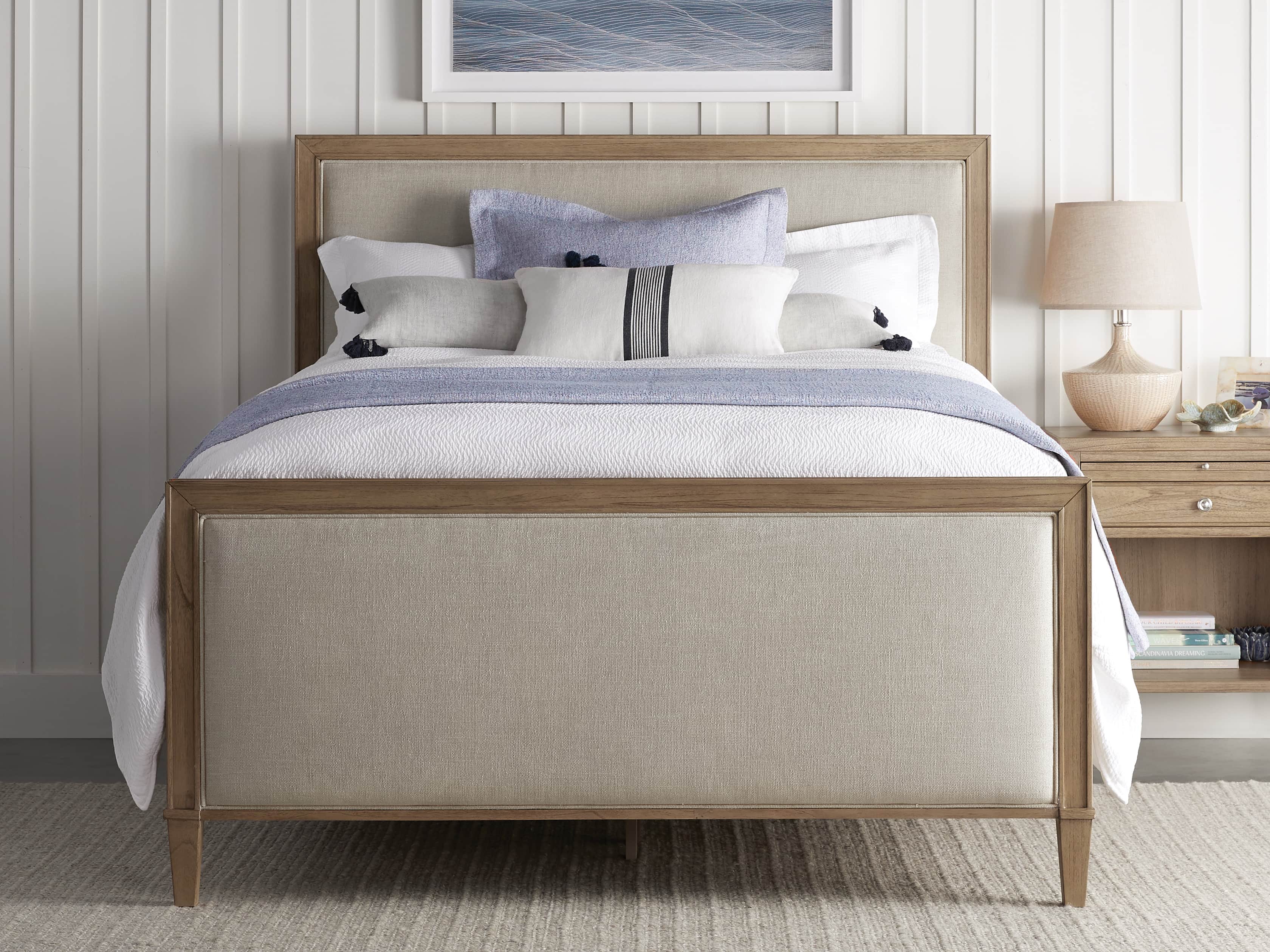 Standard Vintage Washed Sham in Navy, slide 9 of 9