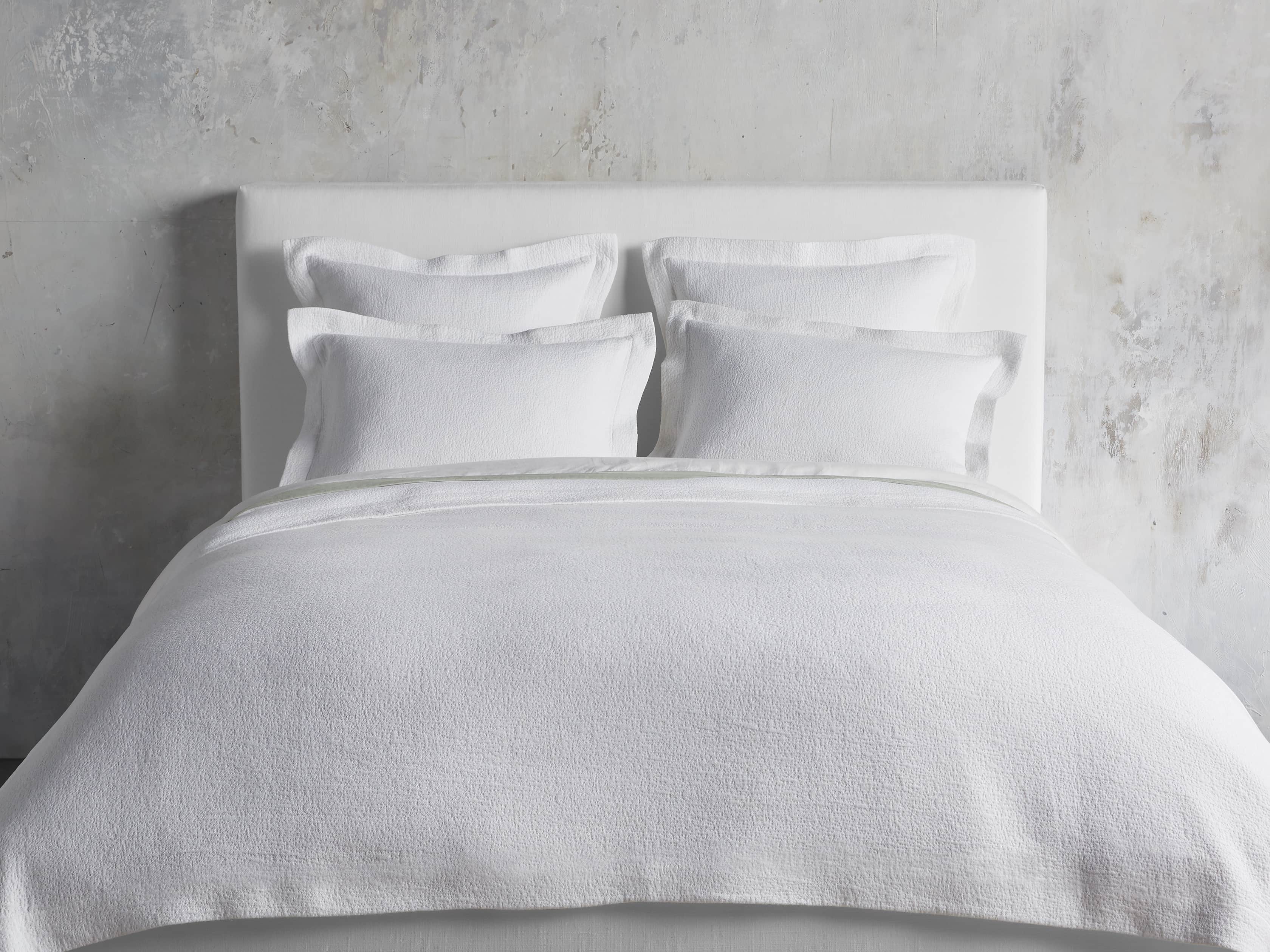 Euro Vintage Washed Sham in White, slide 2 of 7