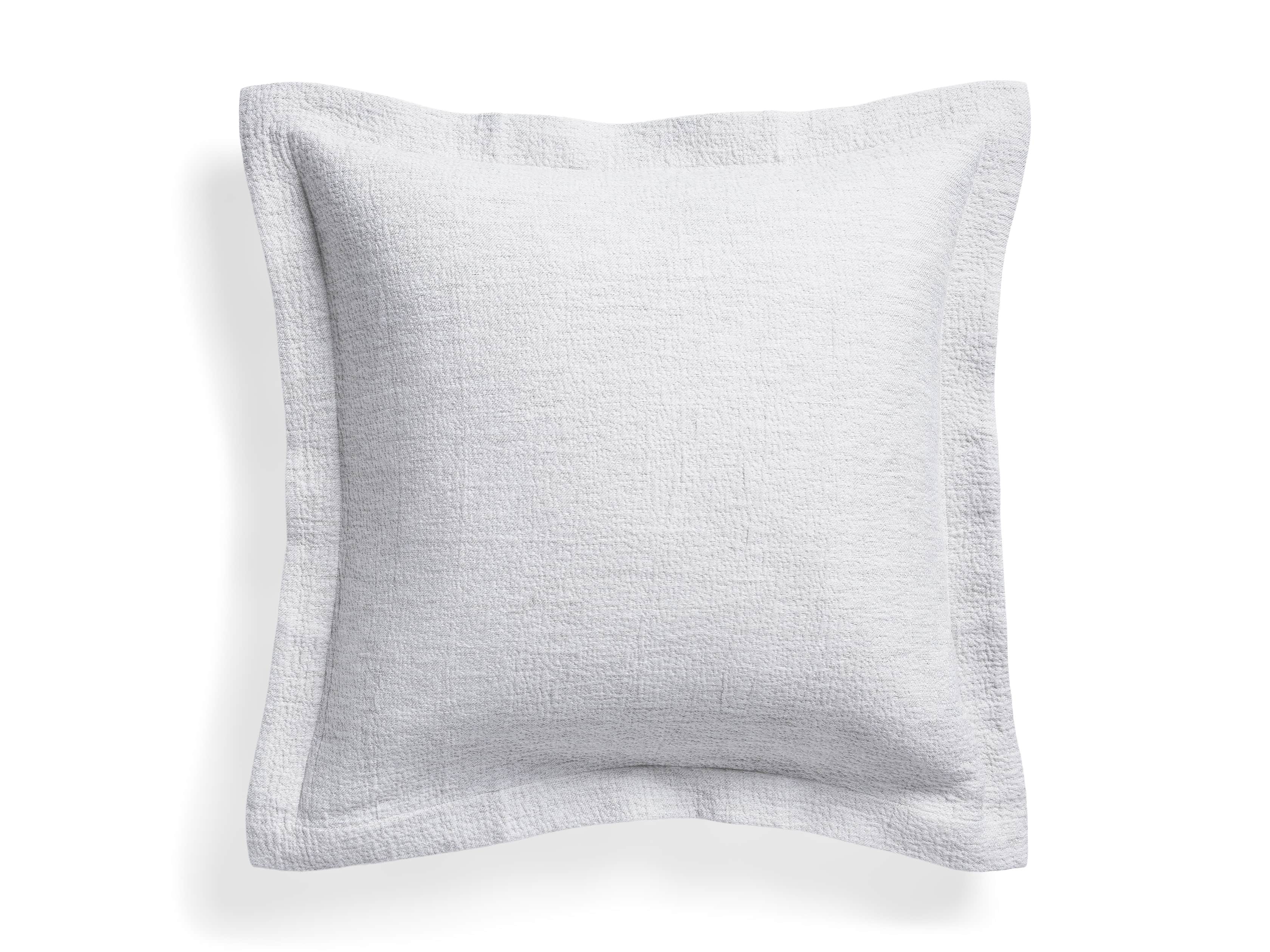 Euro Vintage Washed Sham in White, slide 6 of 7