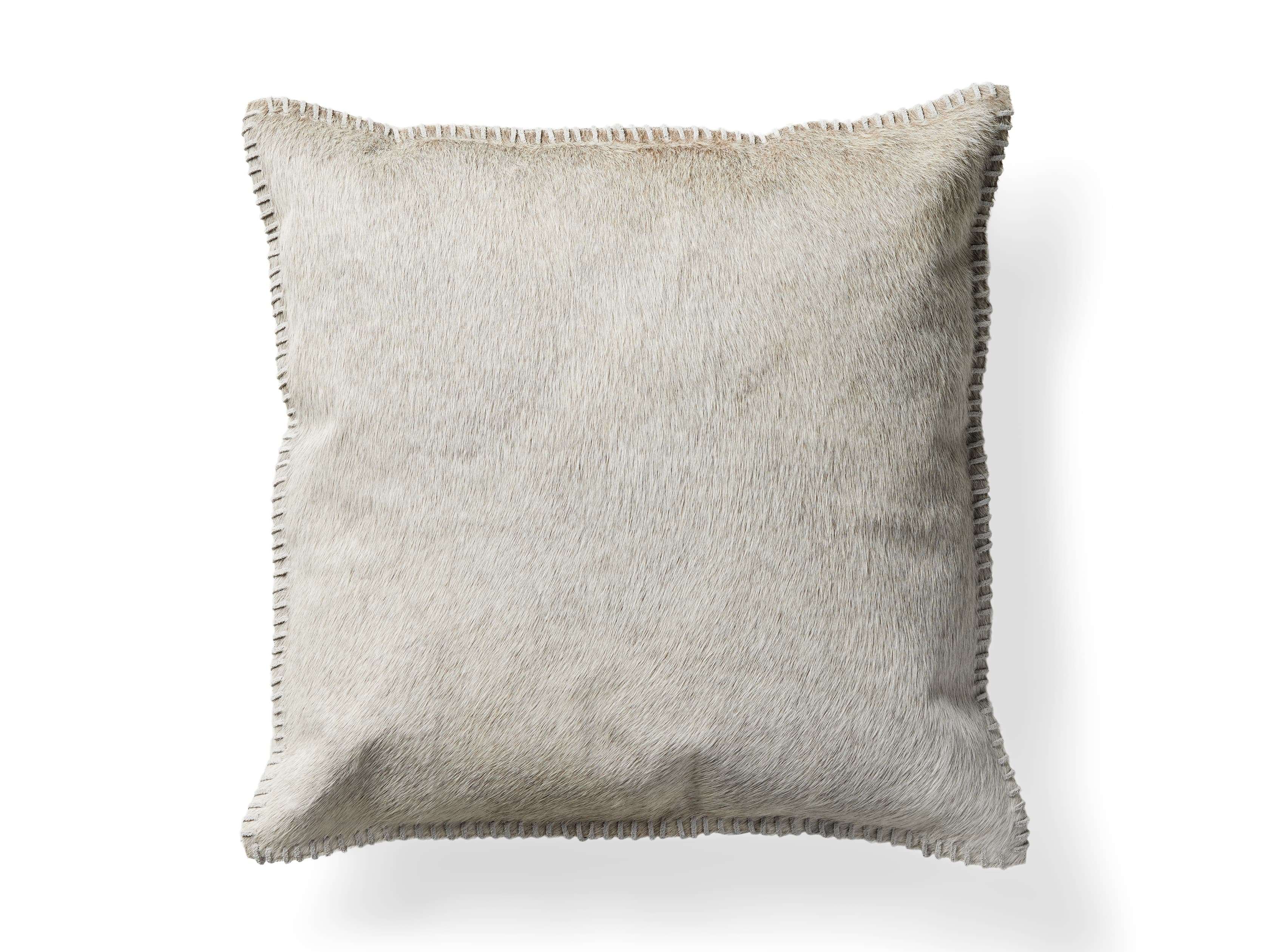 Whipstitch Hide Pillow Cover