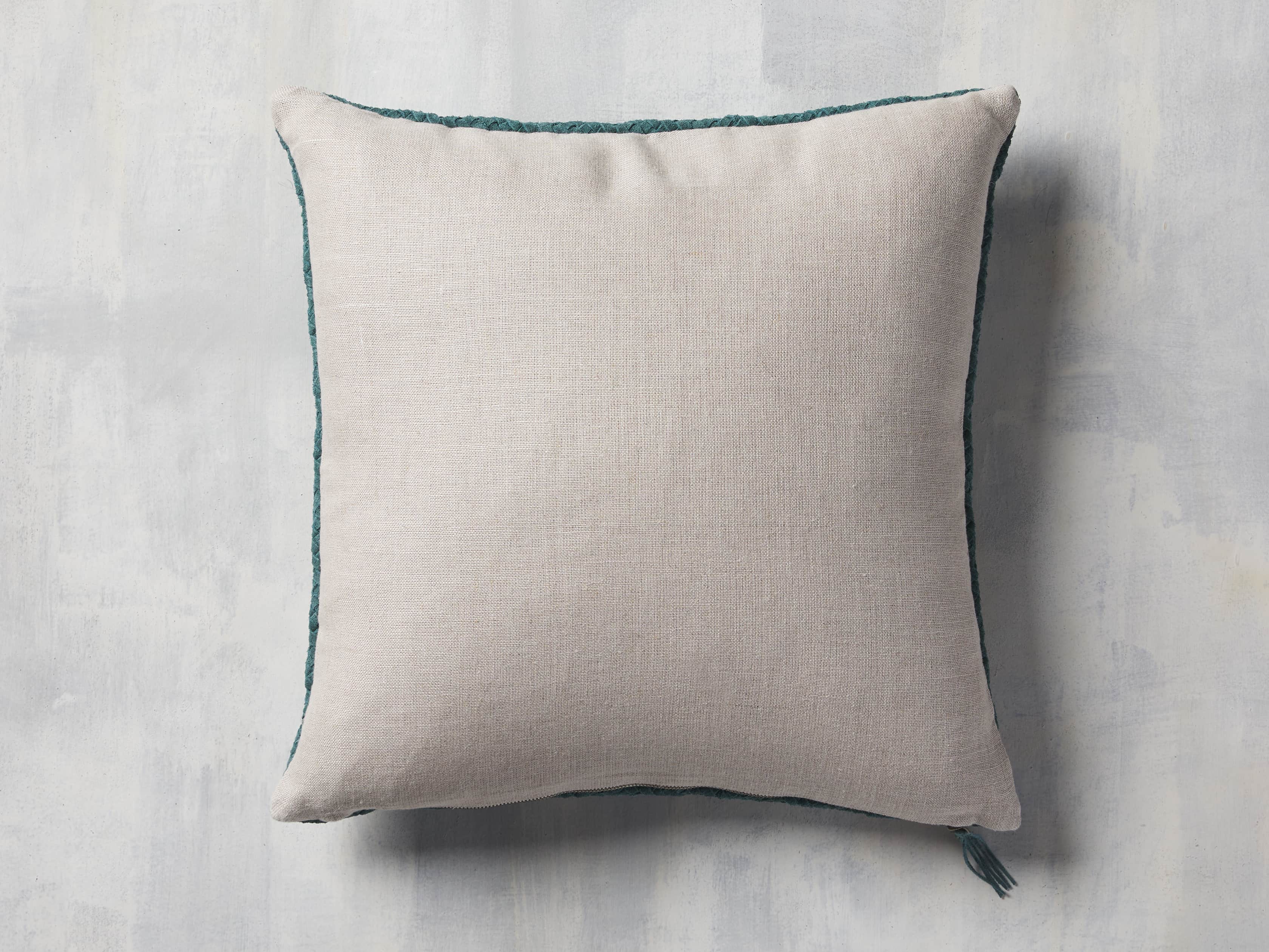 Woven Suede Pillow Cover | Arhaus