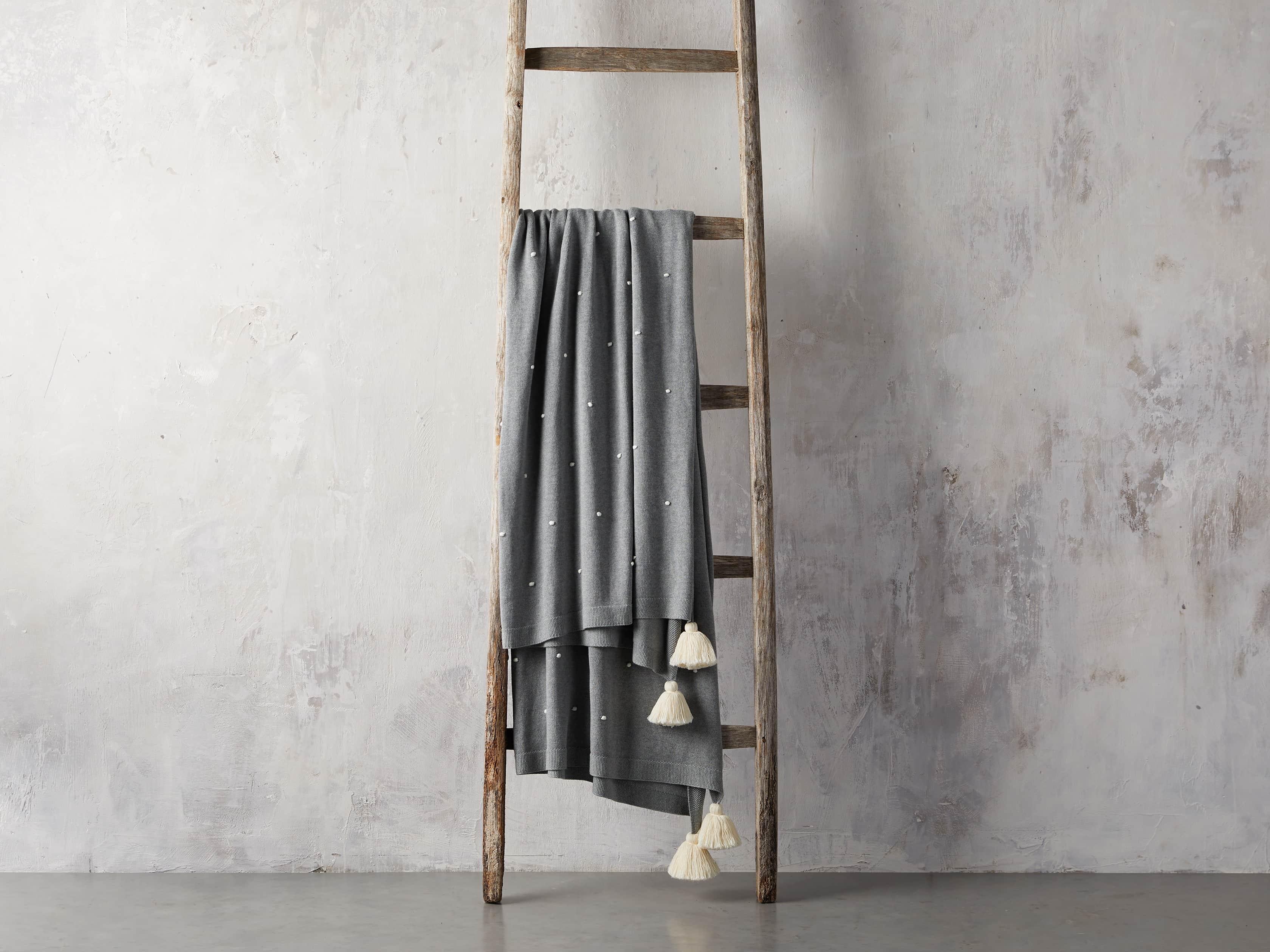 Woven Dot Throw