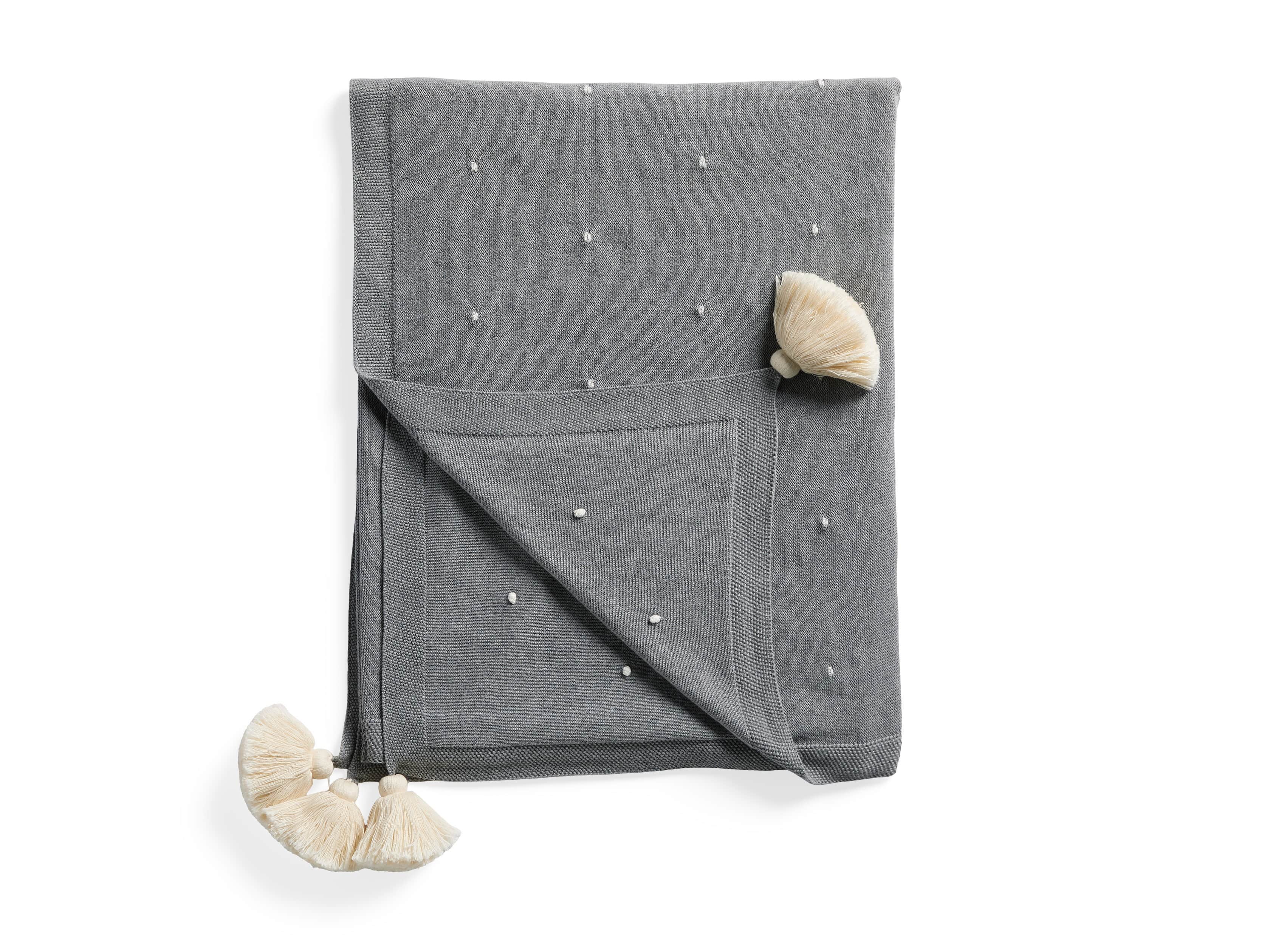 Woven Dot Throw