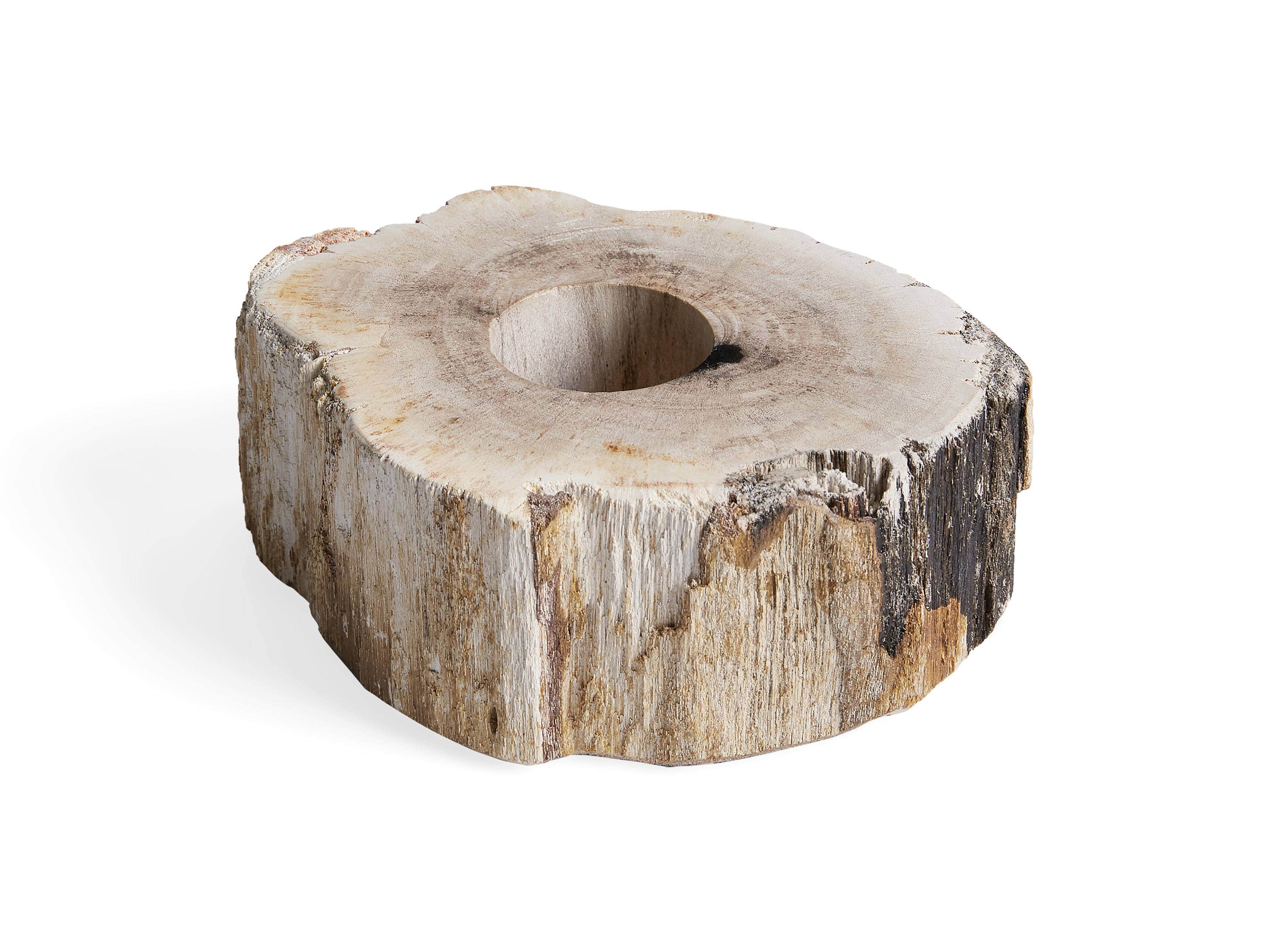 Petrified Wood 3" Tealight Holder, slide 4 of 8