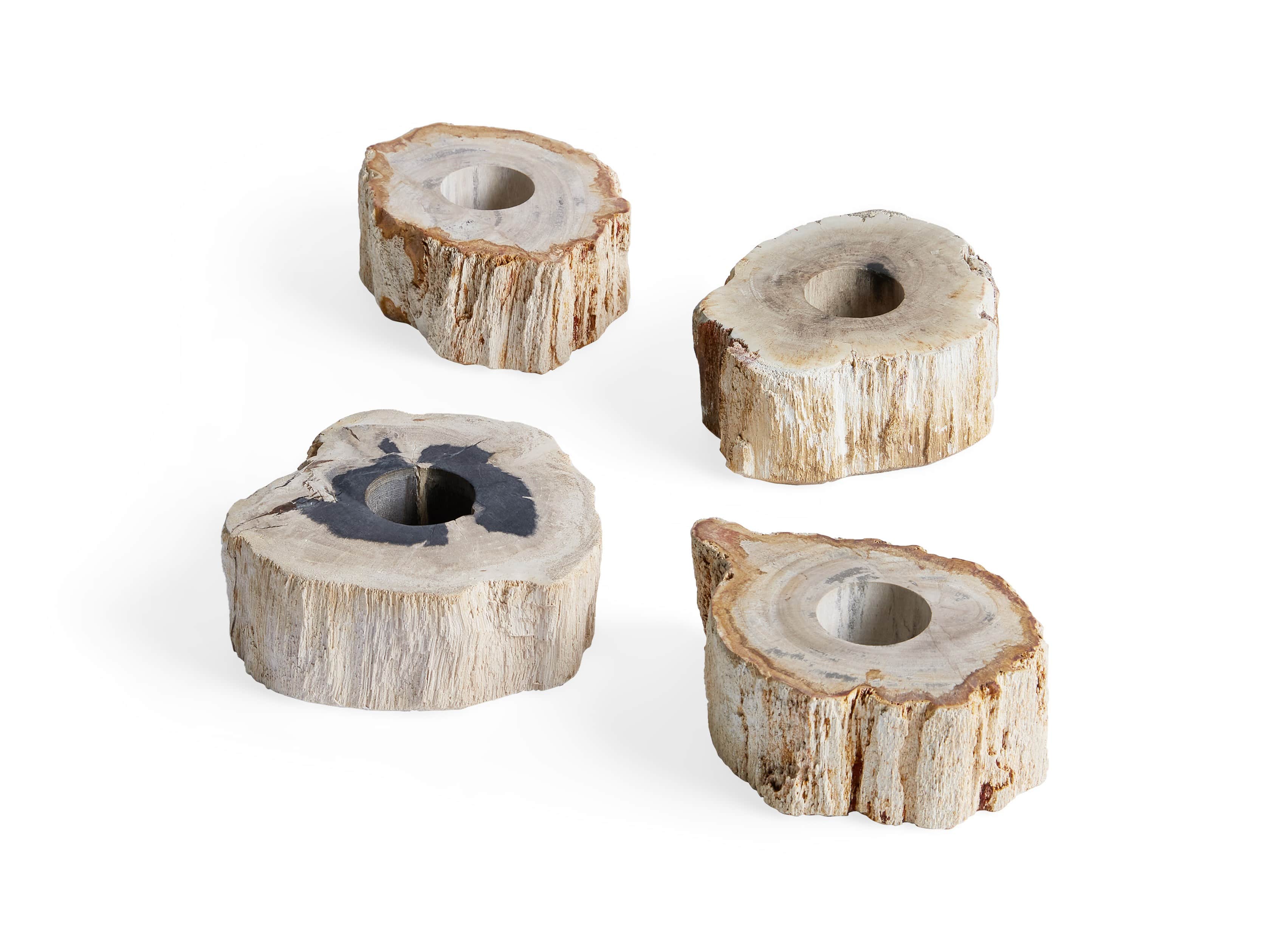 Petrified Wood 3" Tealight Holder, slide 5 of 8