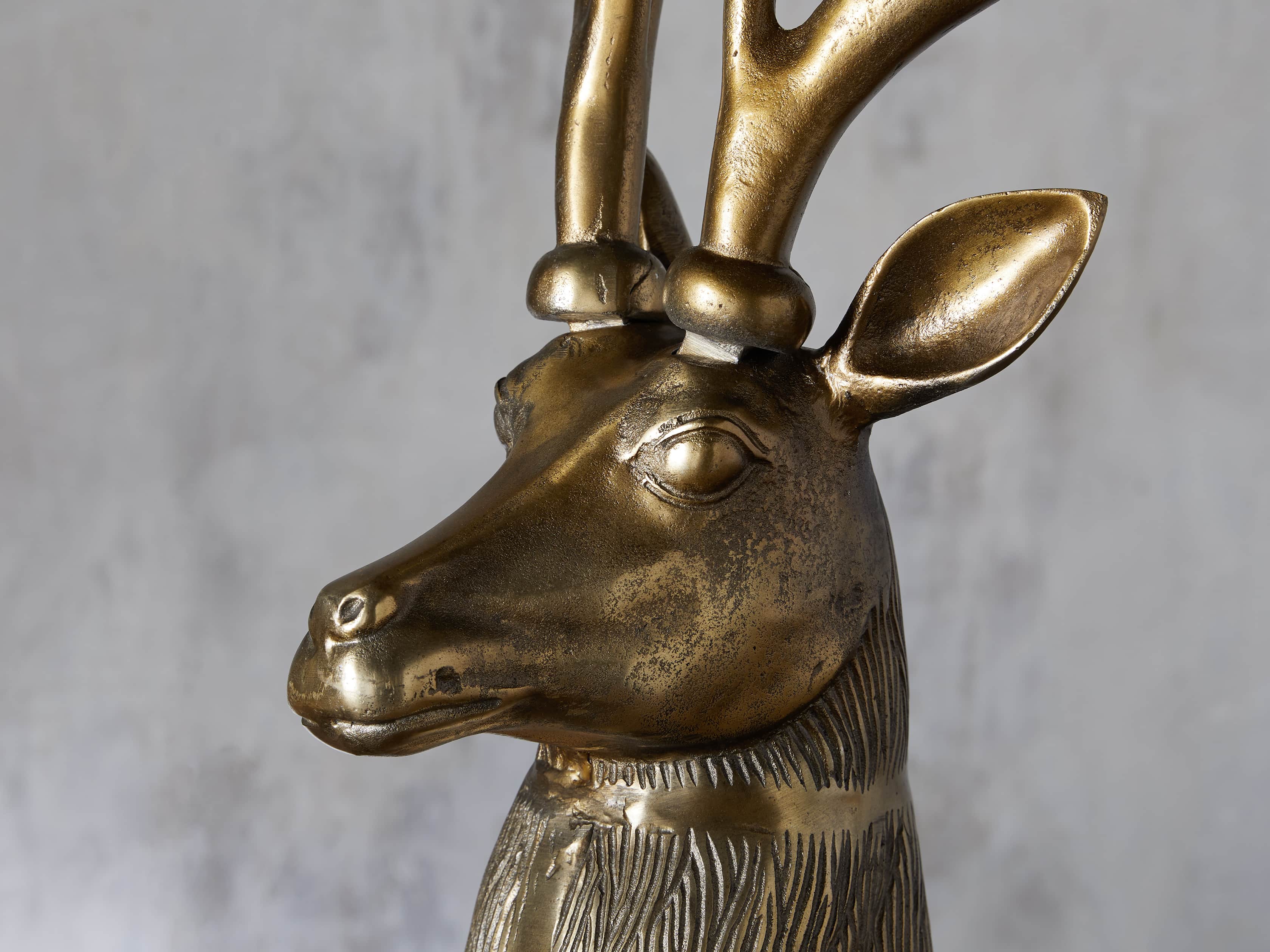 Stag Candle Holder, slide 2 of 3