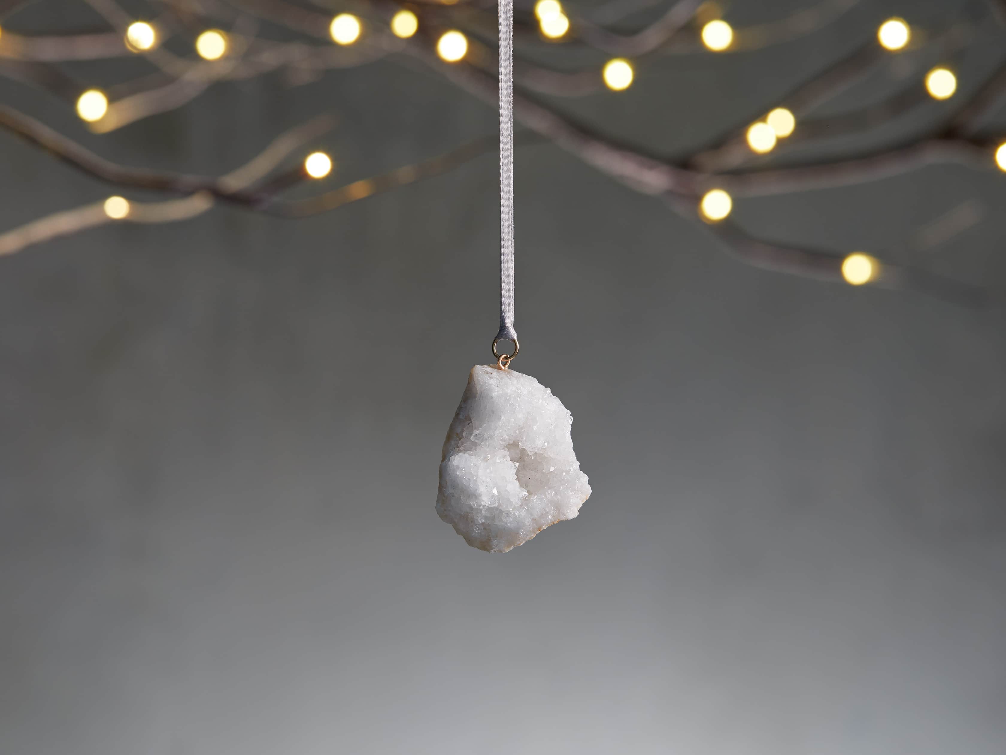 Geode Crystal Ornaments (set of 3), slide 1 of 5