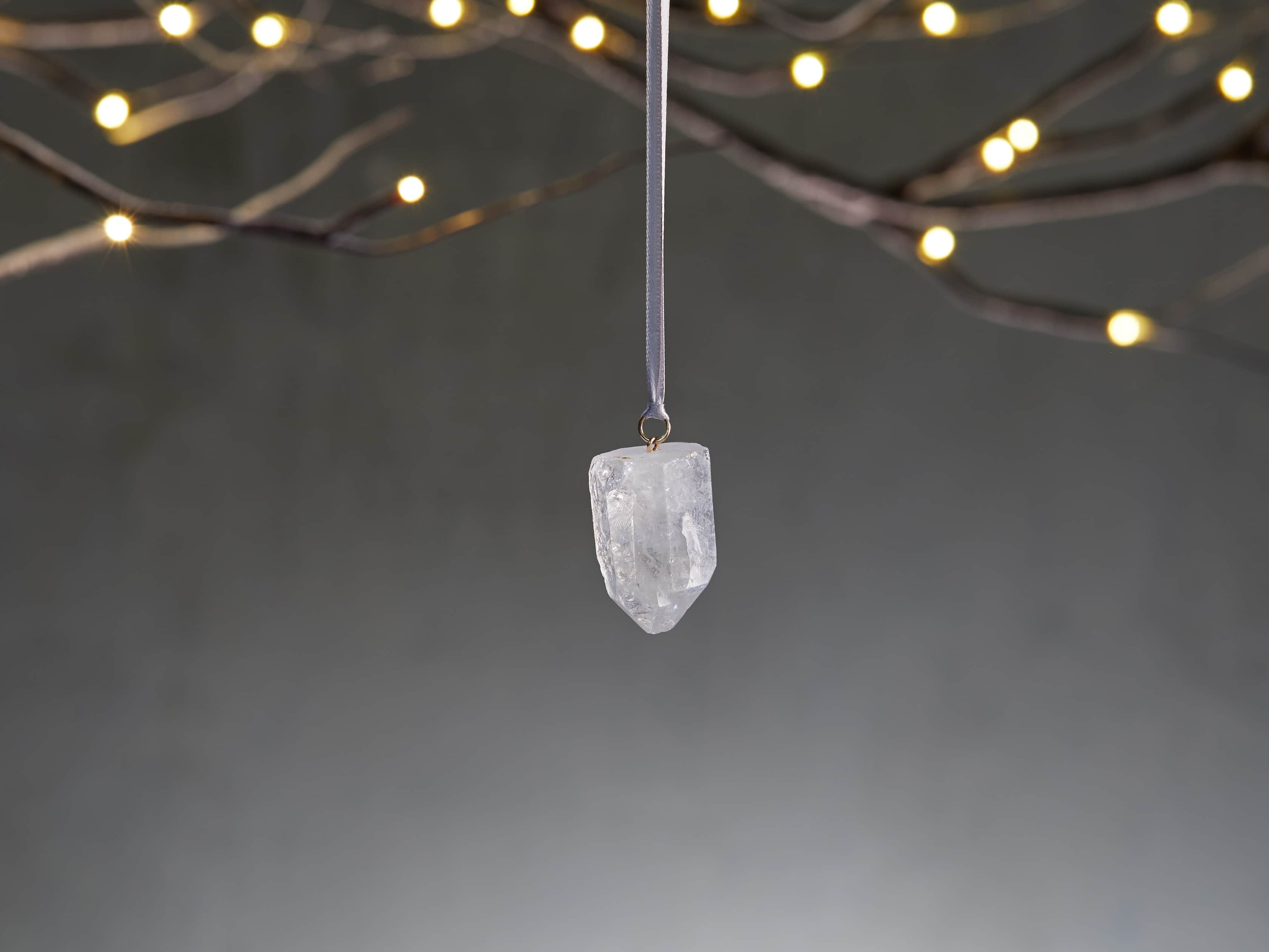 Quartz Crystal Ornaments (set of 3), slide 1 of 5