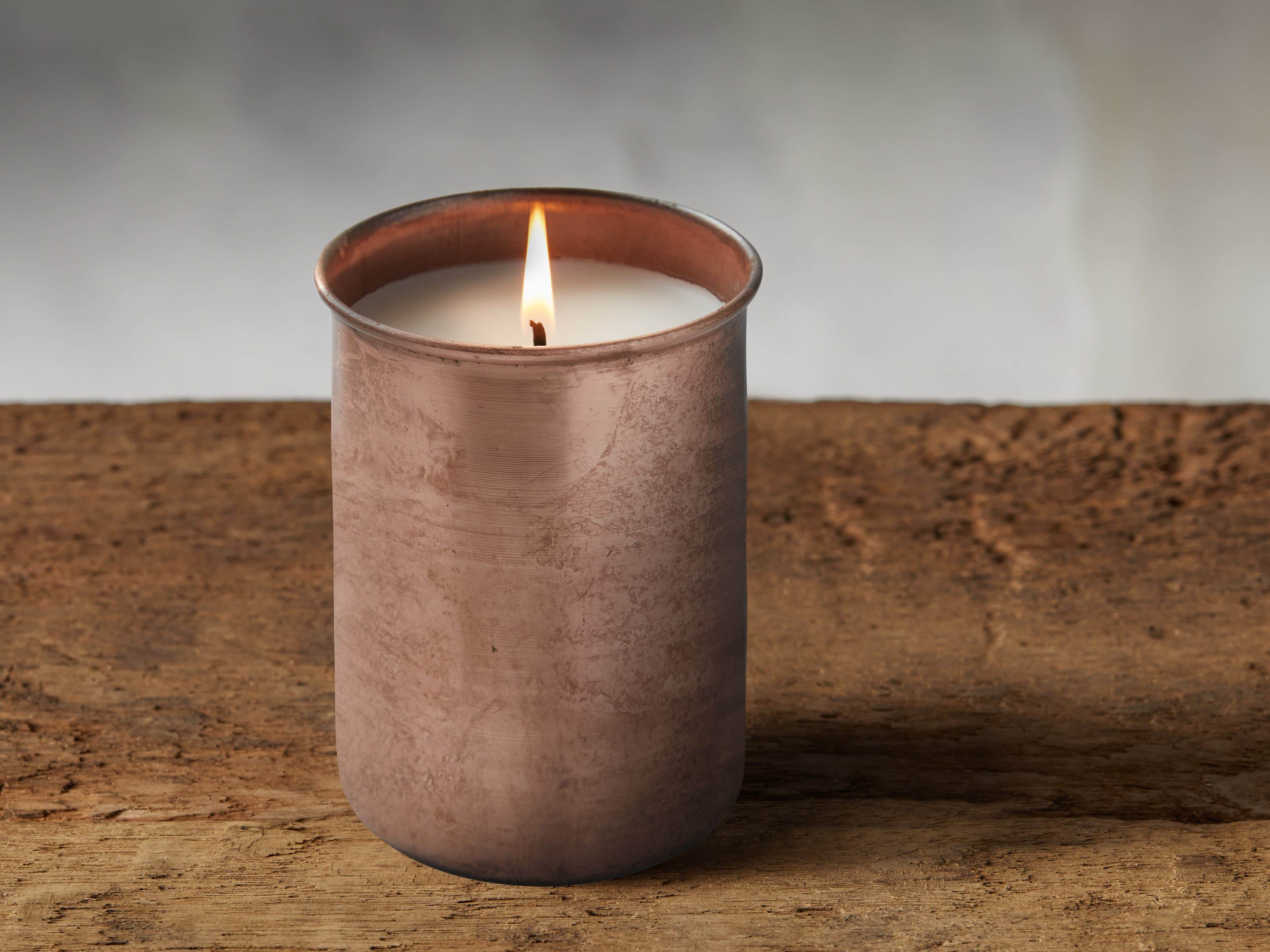 Tobacco Bark Filled Candle, slide 1 of 4